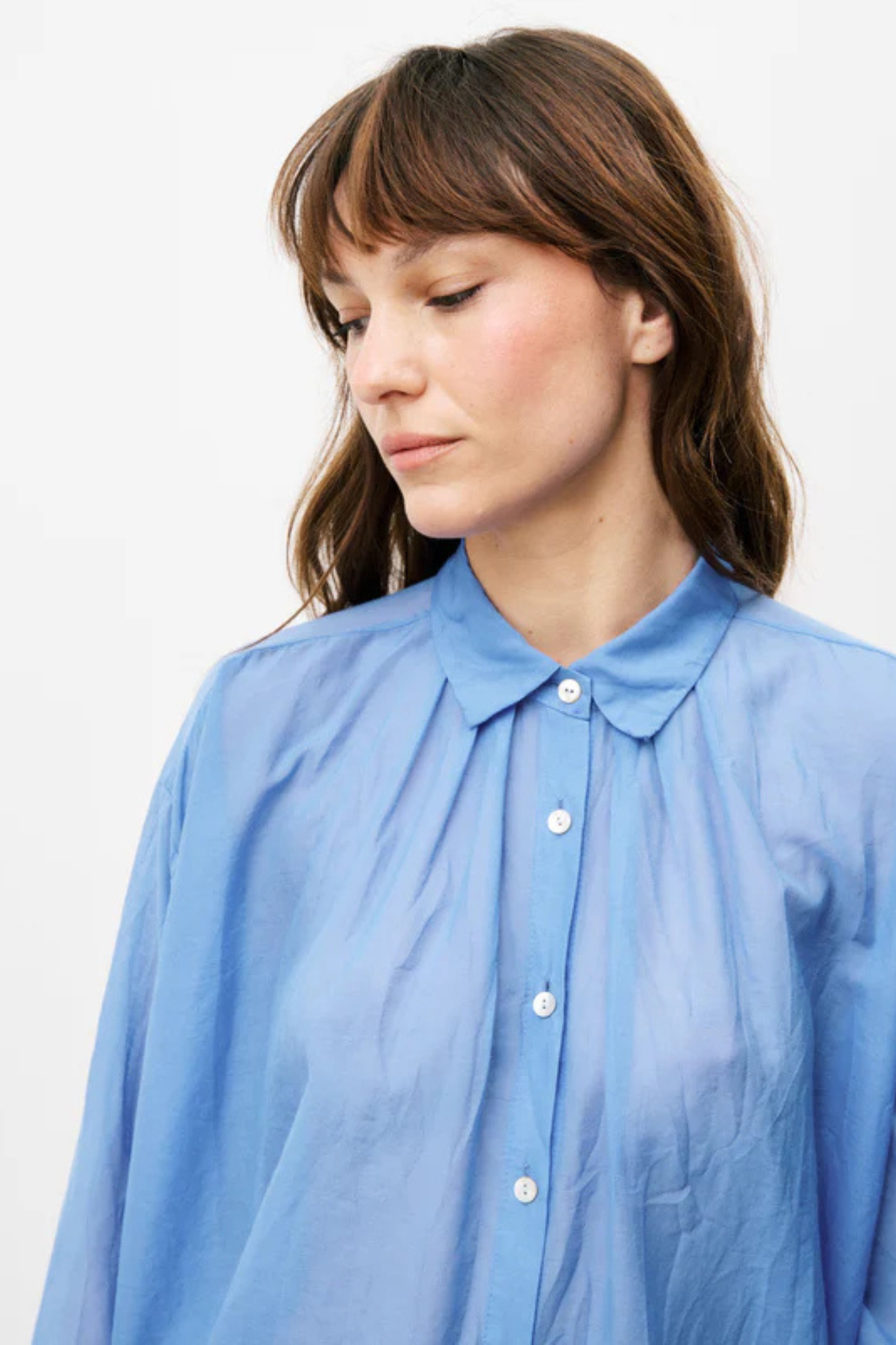 LAMIA SHIRT - BLEU LAVENDER