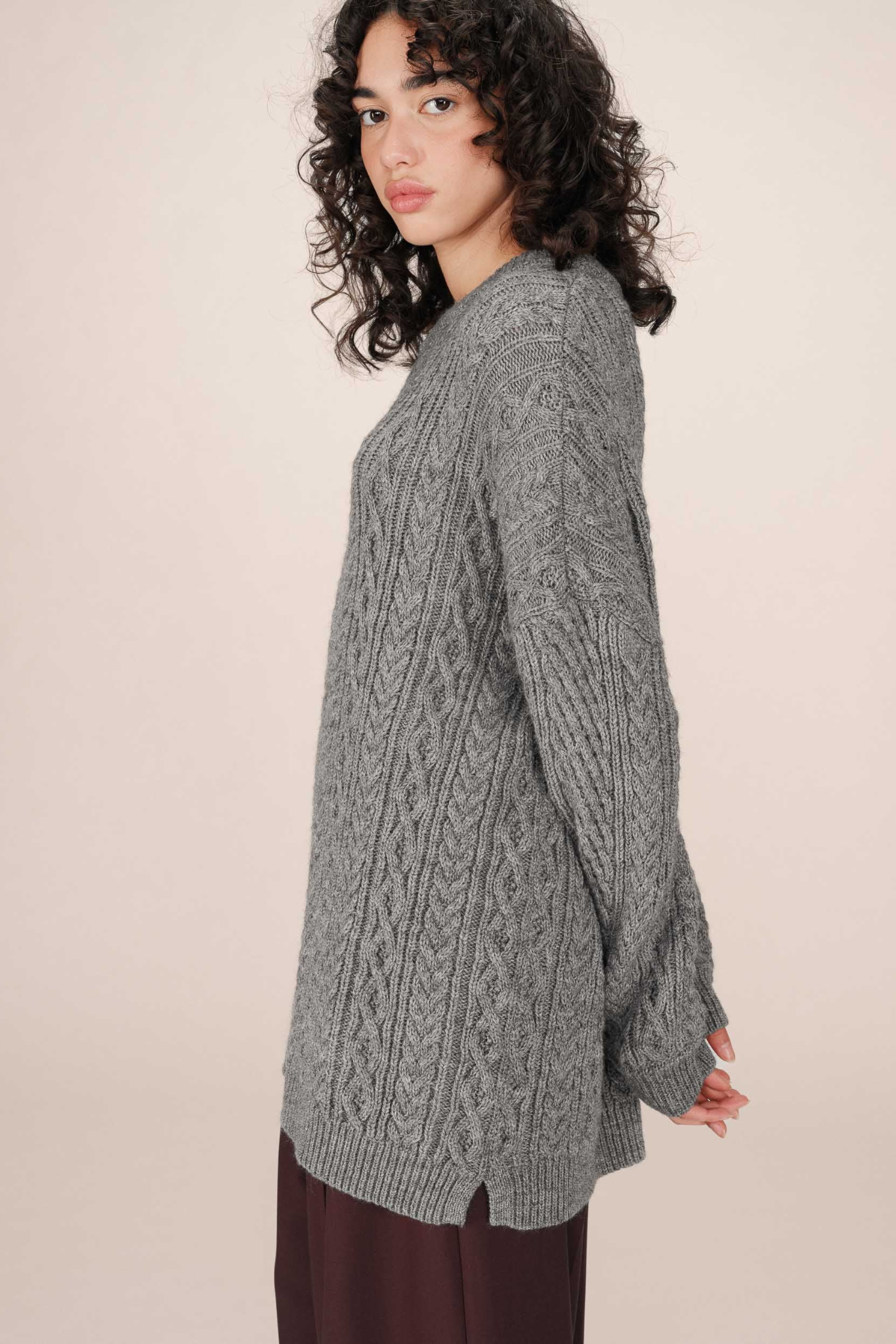 SAVERIO SWEATER - GREY