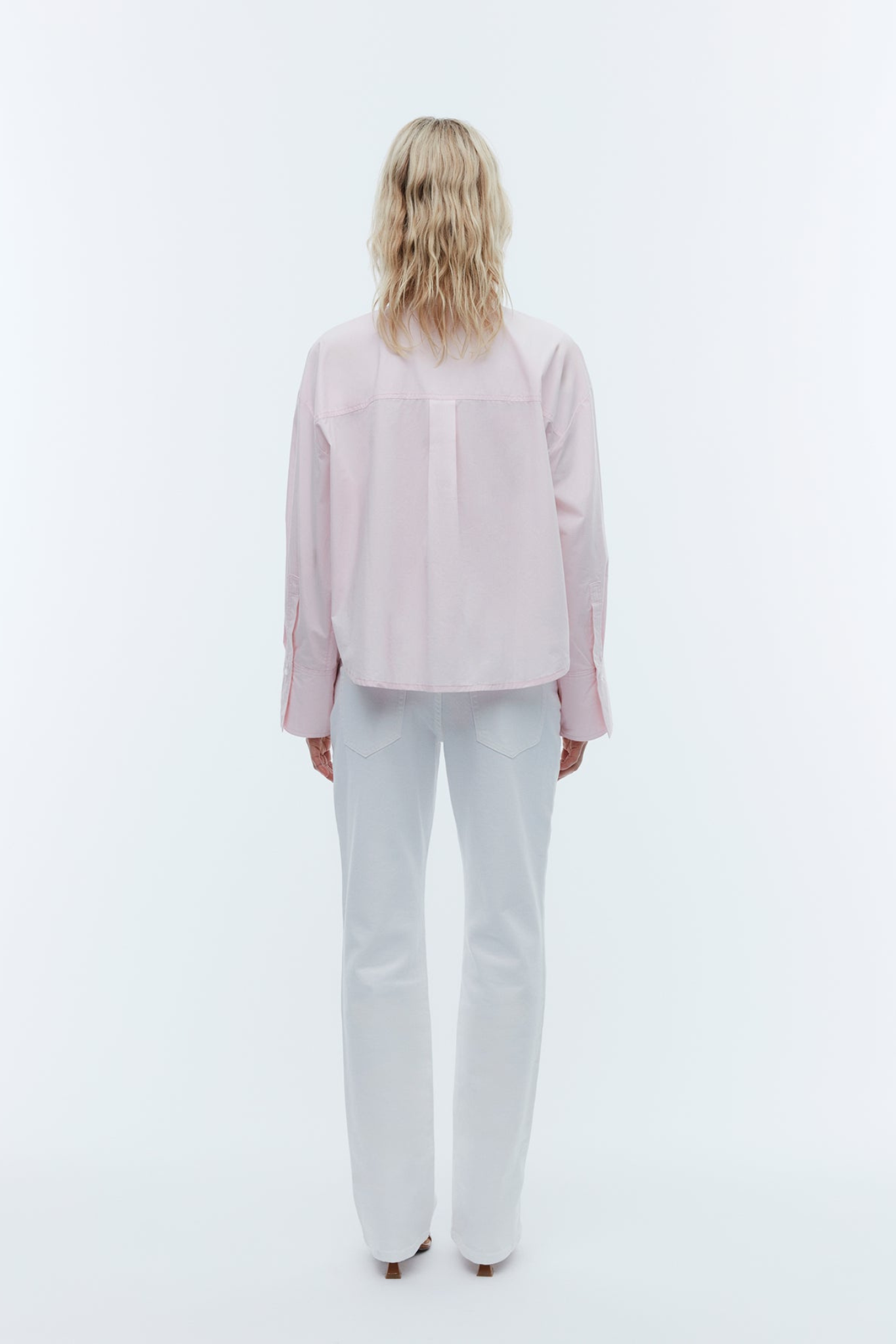 2ND CLARA FINE CRISPY POPLIN - BLUSHING BRIDE
