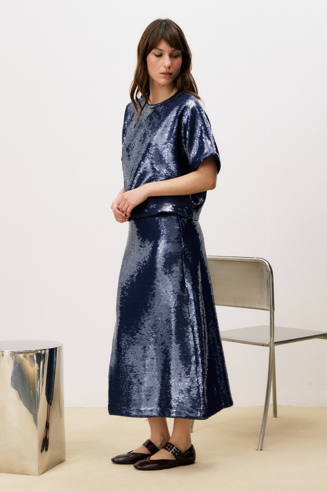 DIANA TOP - BLUE JEAN