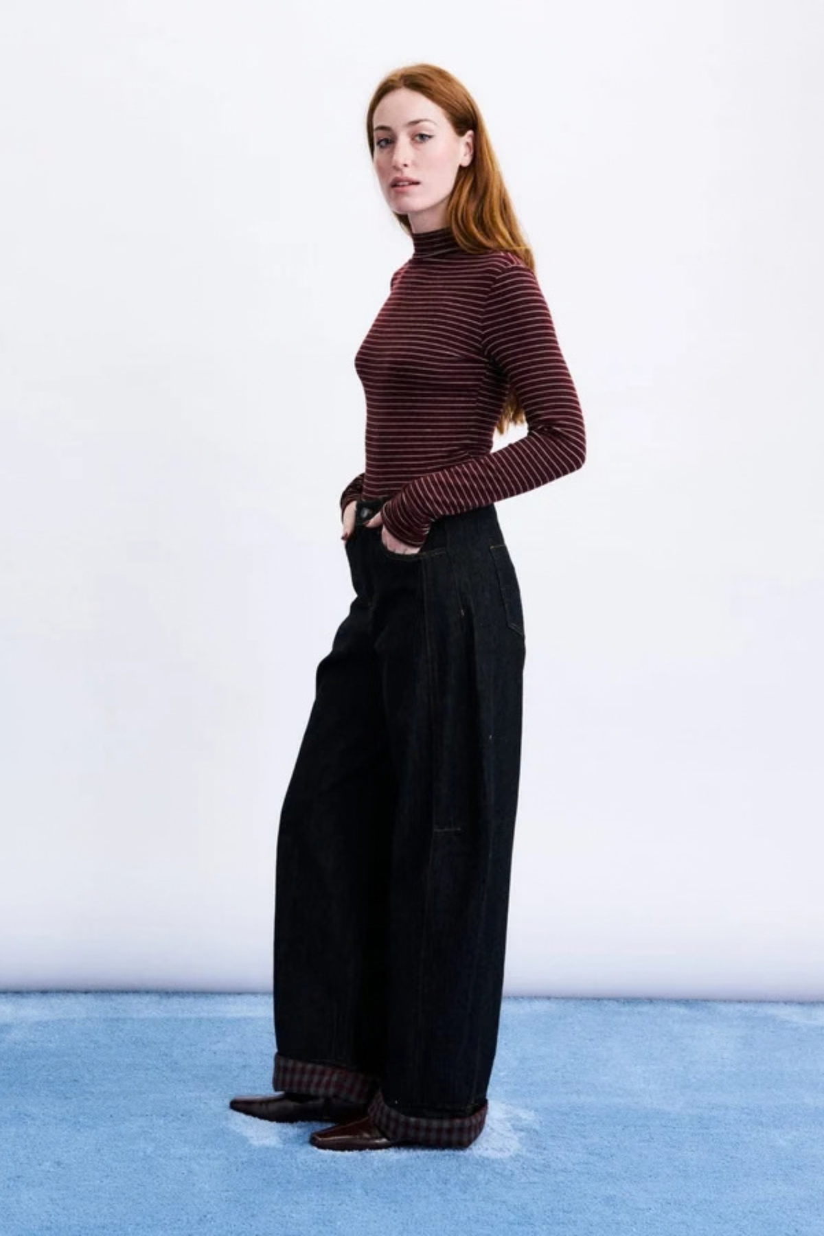 ODORI TOP - BORDEAUX