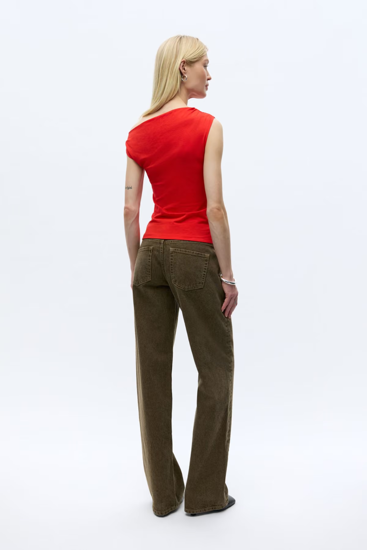 MARLEY TOP - FIERY RED