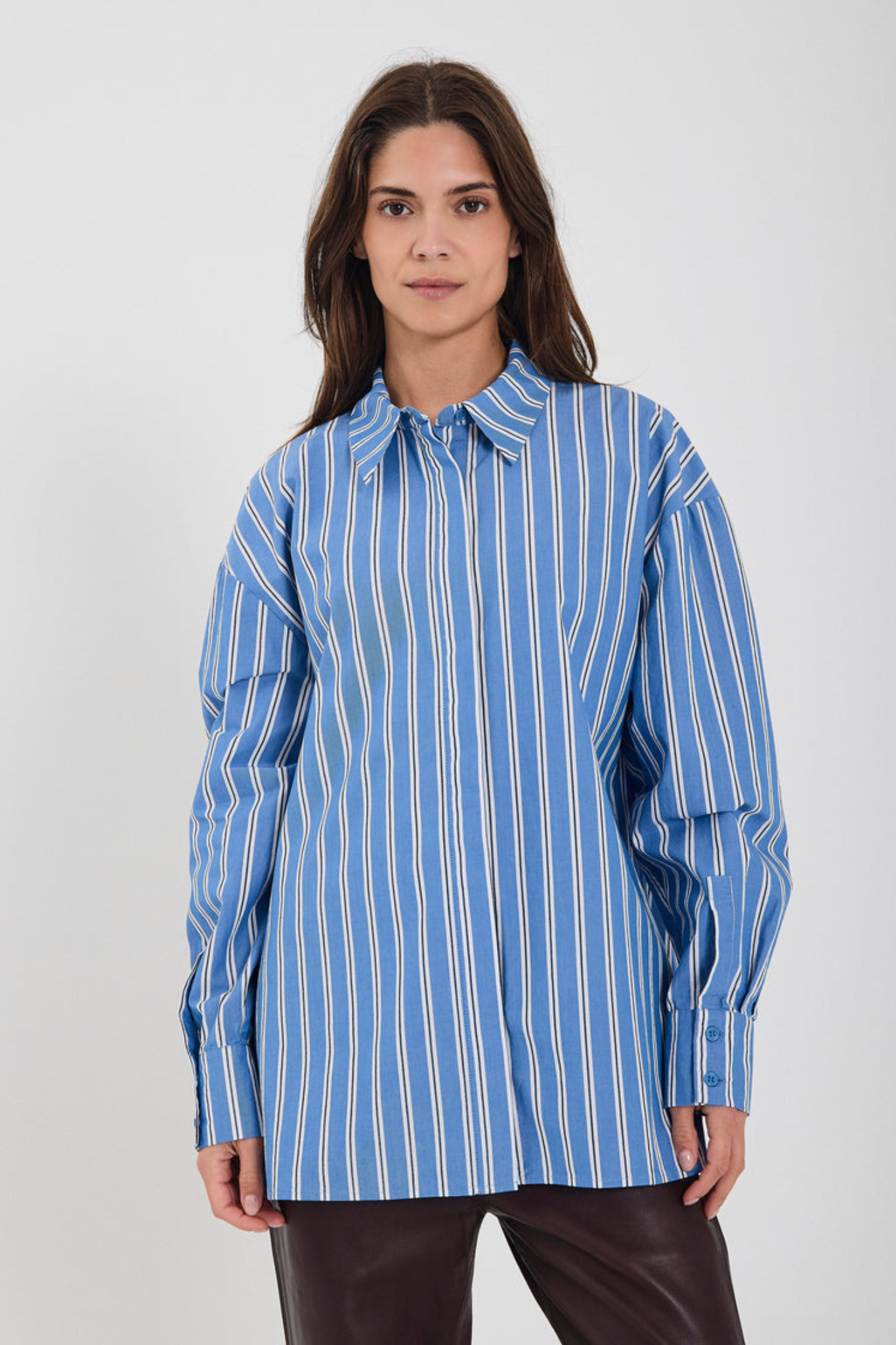 MALOA SHIRT - BLUE STRIPE