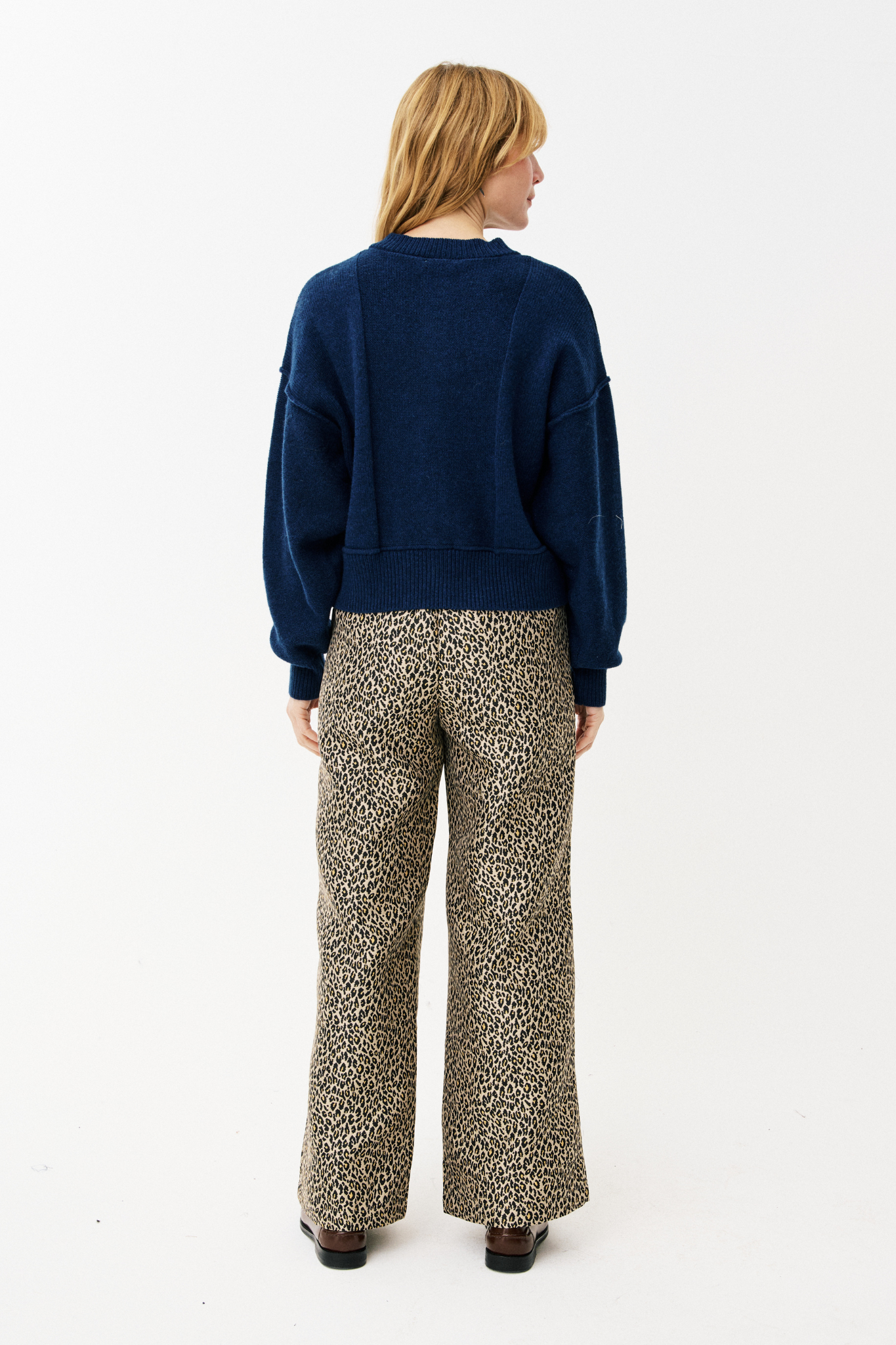 ELONIE CARDIGAN - BLUE MARINE