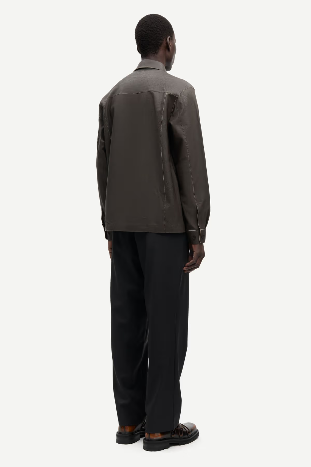 SANOAH FLEX TROUSERS - BLACK MEL