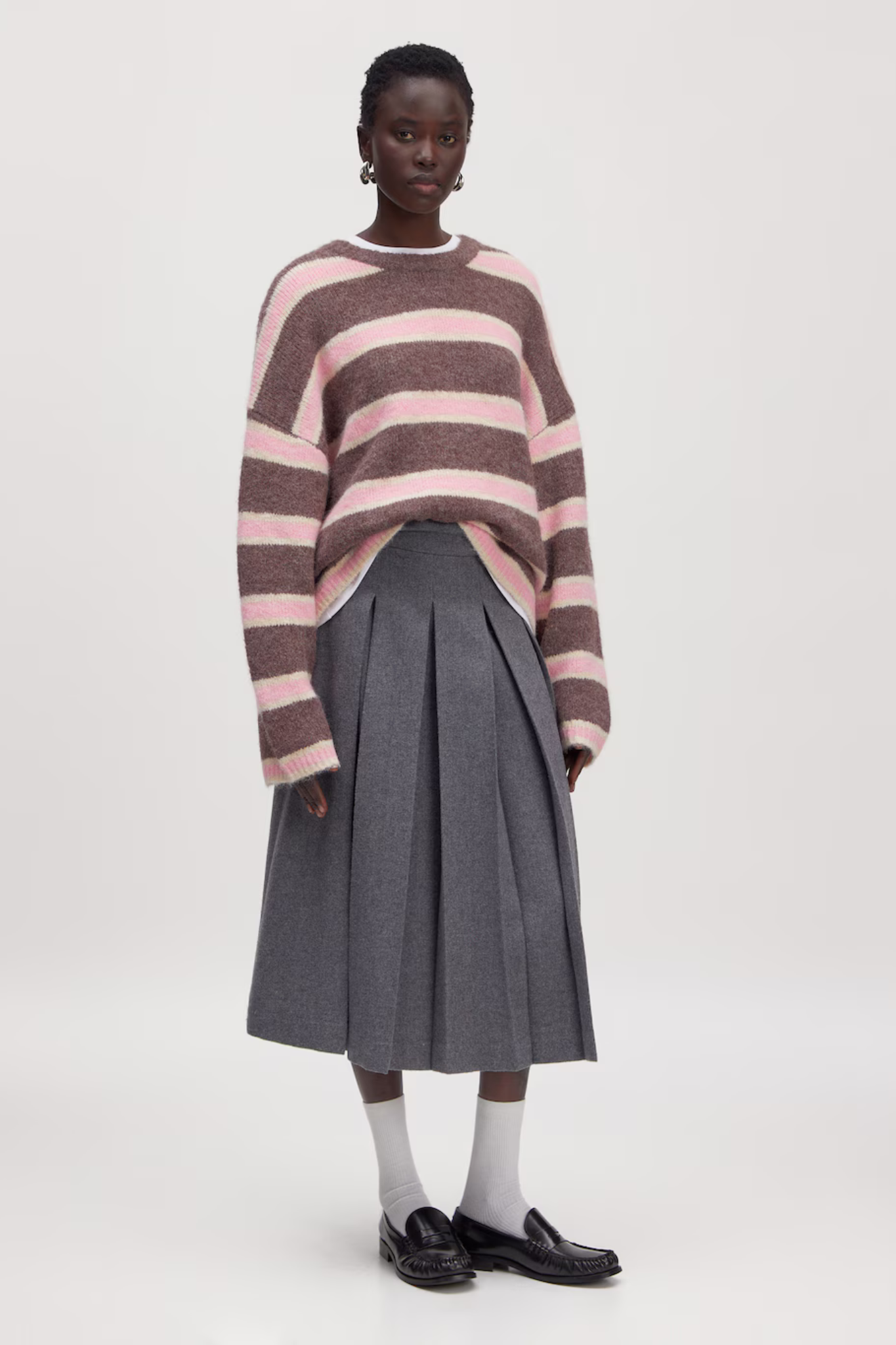 BAILEE SWEATER - STRIPES
