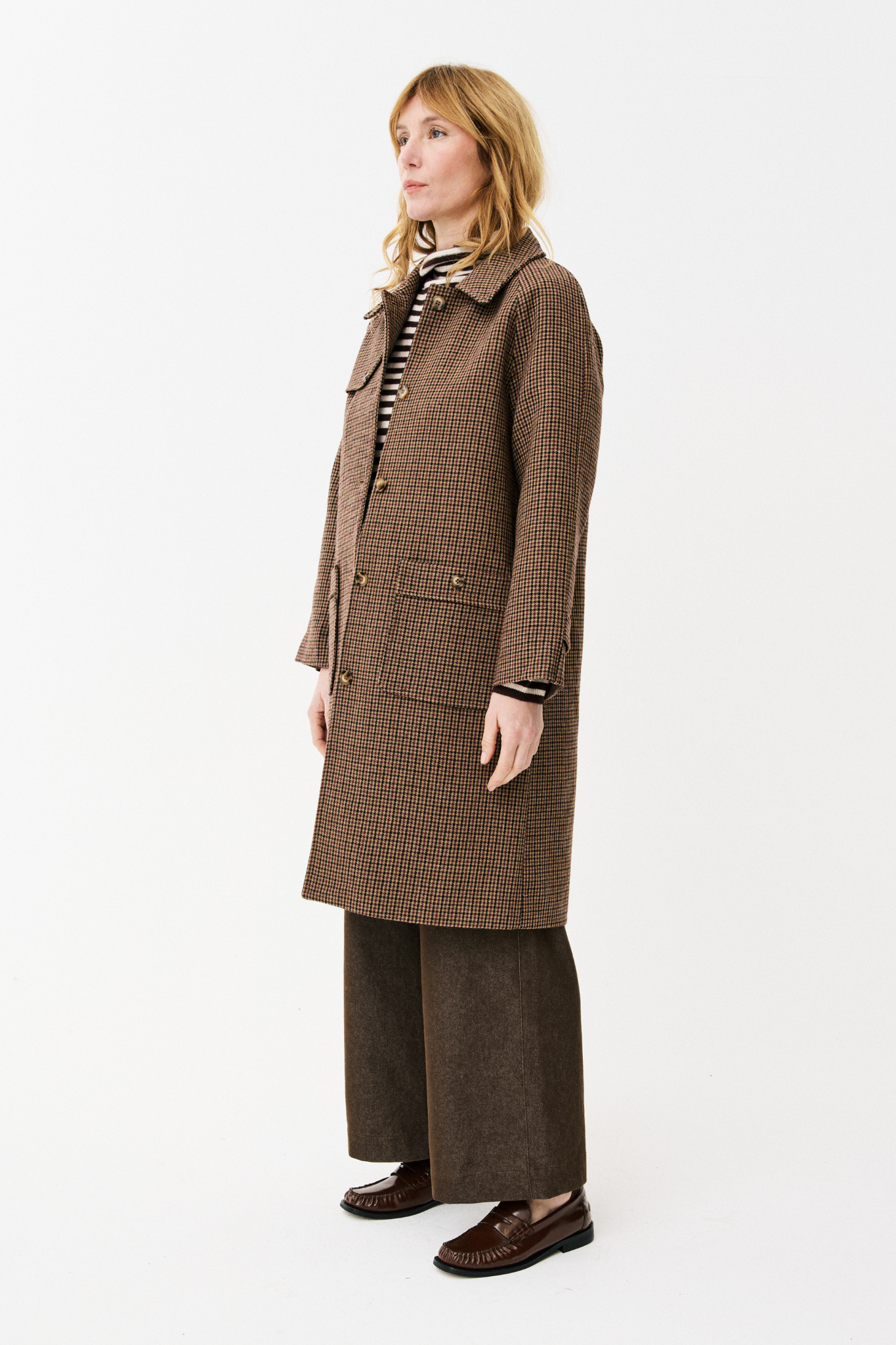 CHERLINE JACKET - BROWN