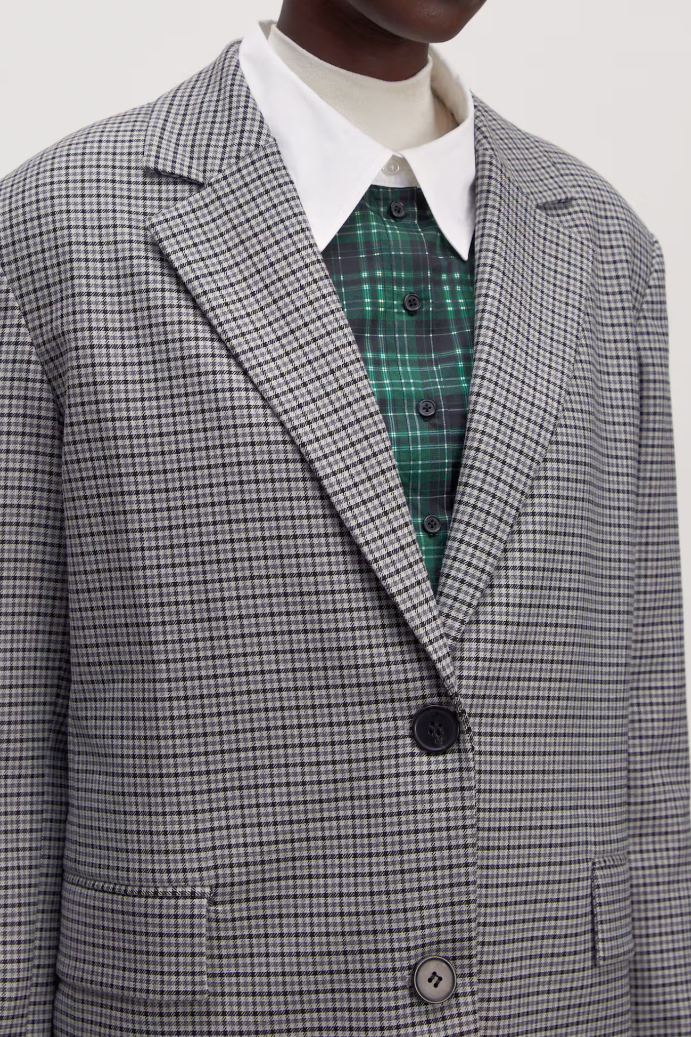 KAINOA BLAZER - GREY CHECK