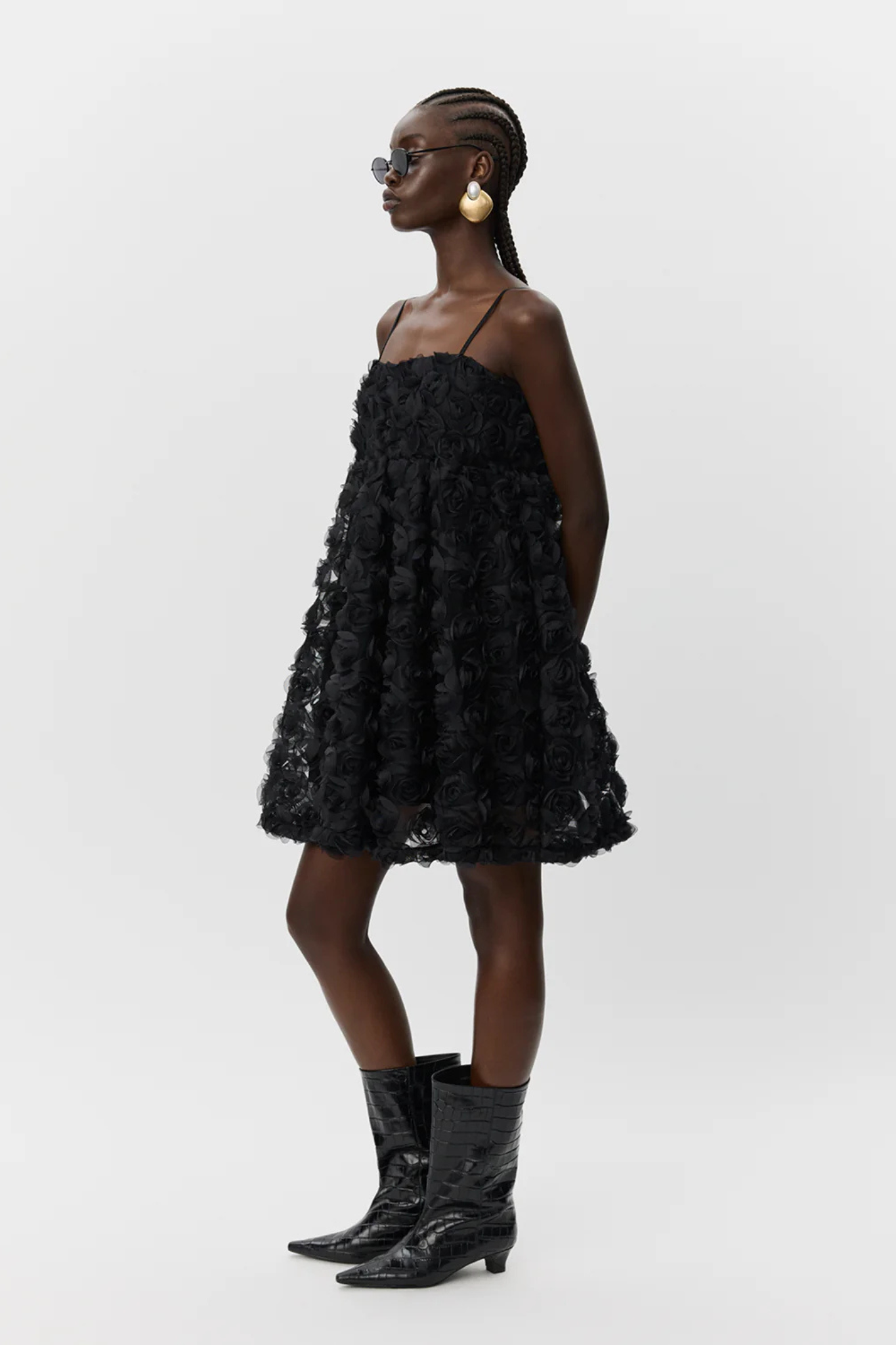 RIANNE DRESS - BLACK