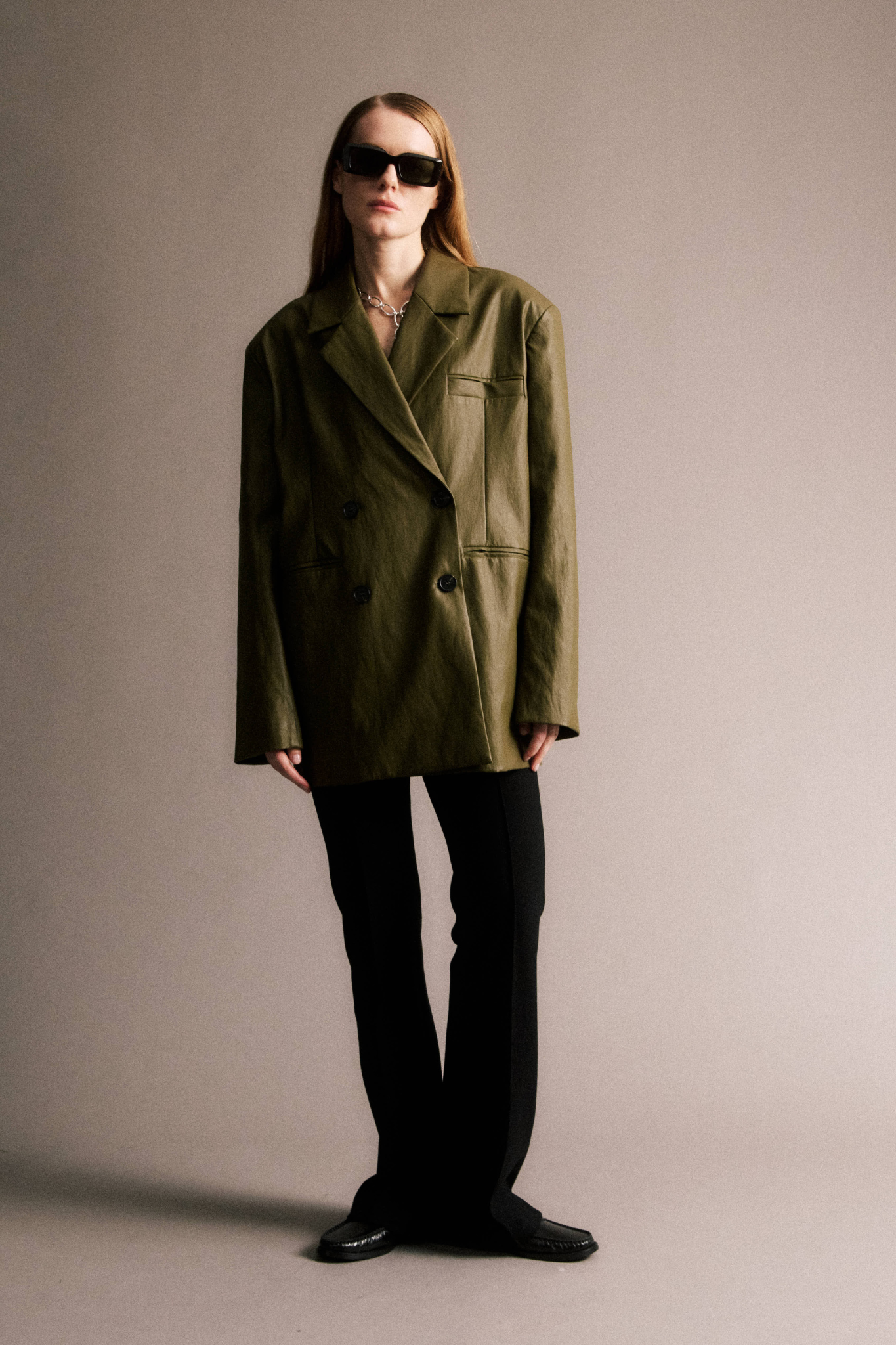 PAKITA BLAZER - KHAKI