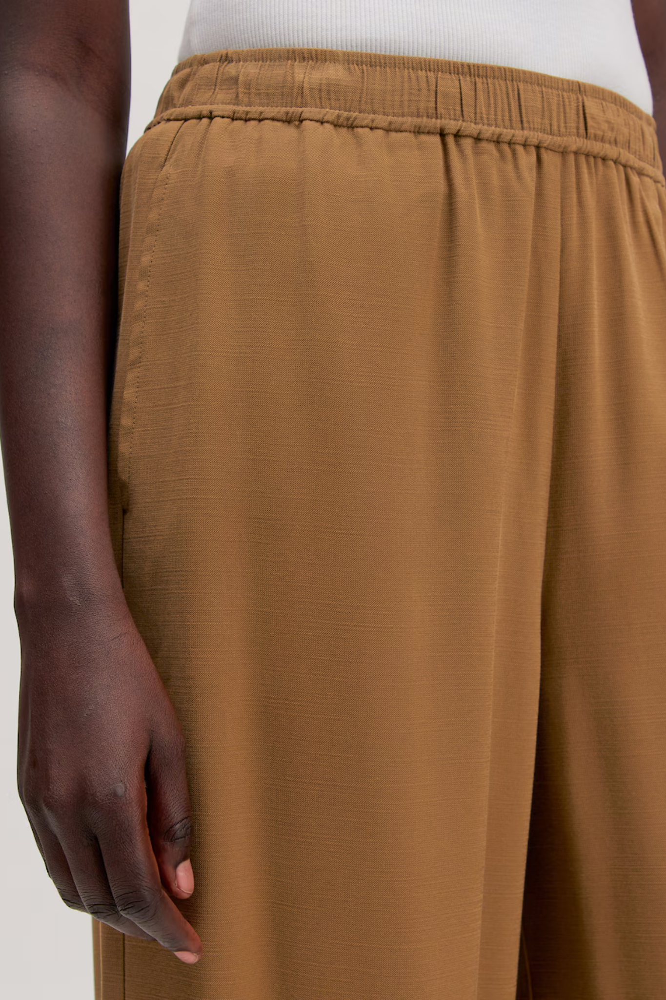 CATALEYA TROUSERS - KANGAROO