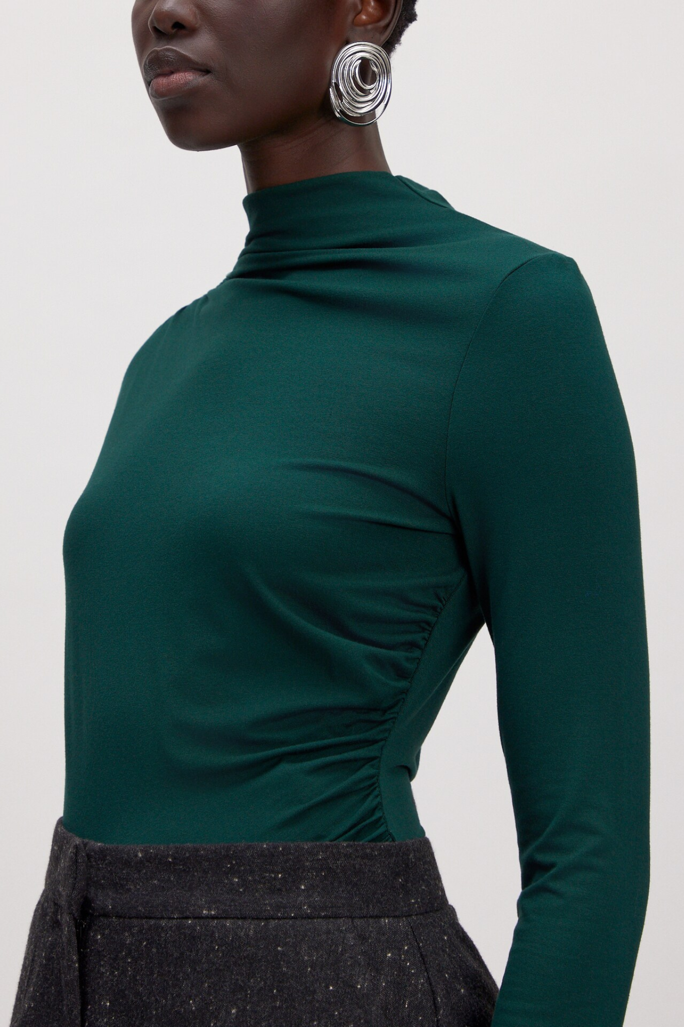 FAYE LONGSLEEVE TOP - PINE GROVE