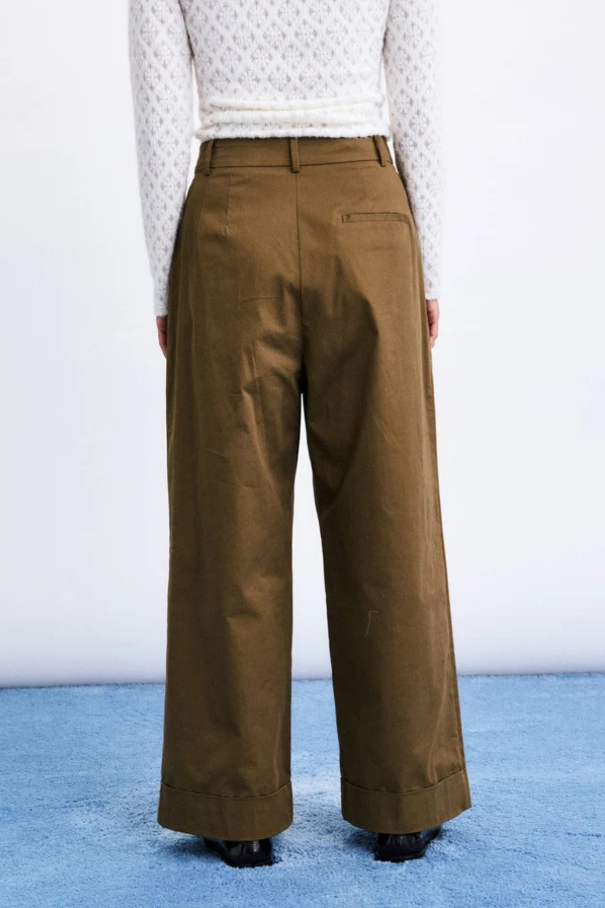NORFOLK PANTS - ICE BROWN