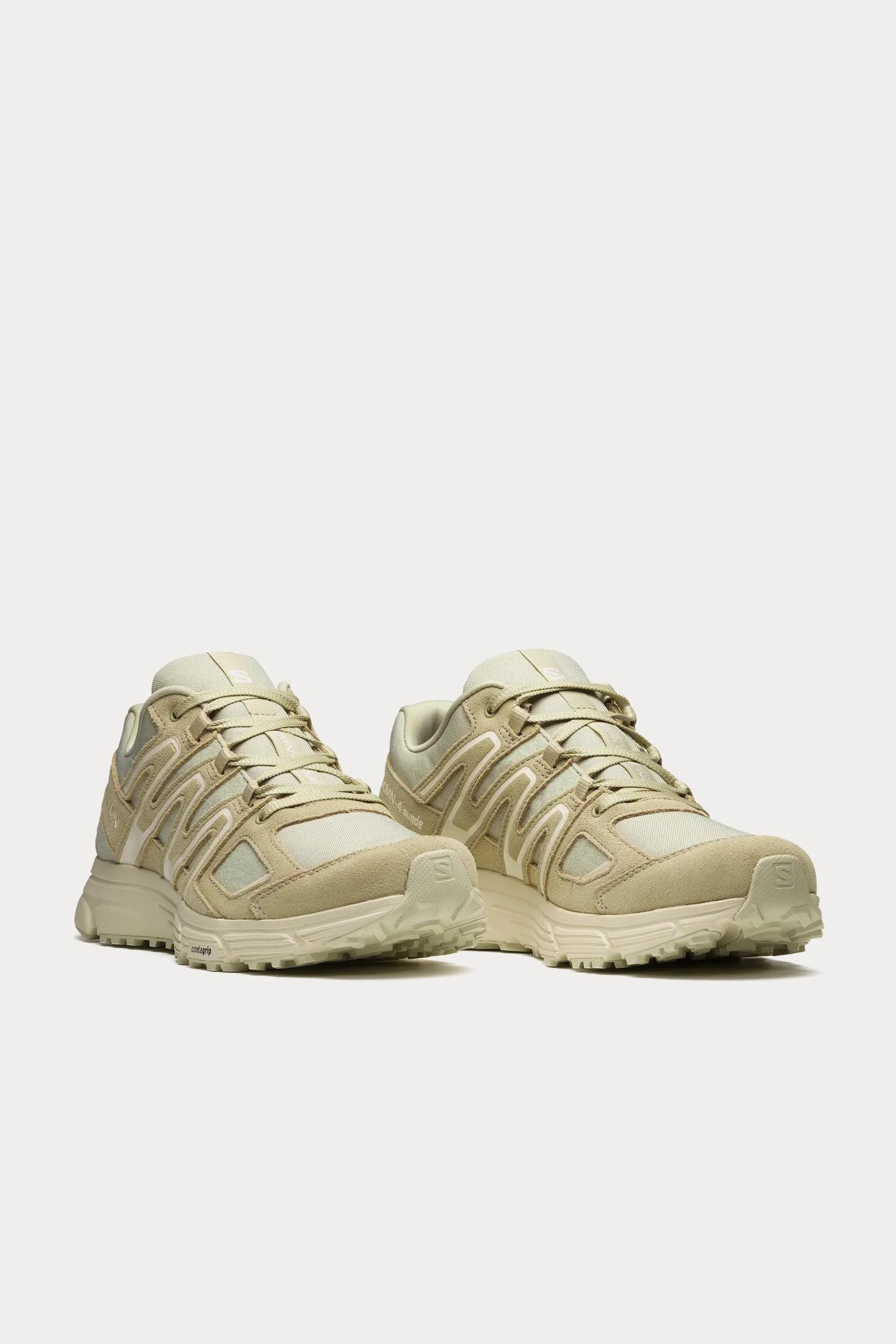 X-MISSION 4 SUEDE SNEAKER - ALOE WASH / ALFALFA / ALMOND MILK