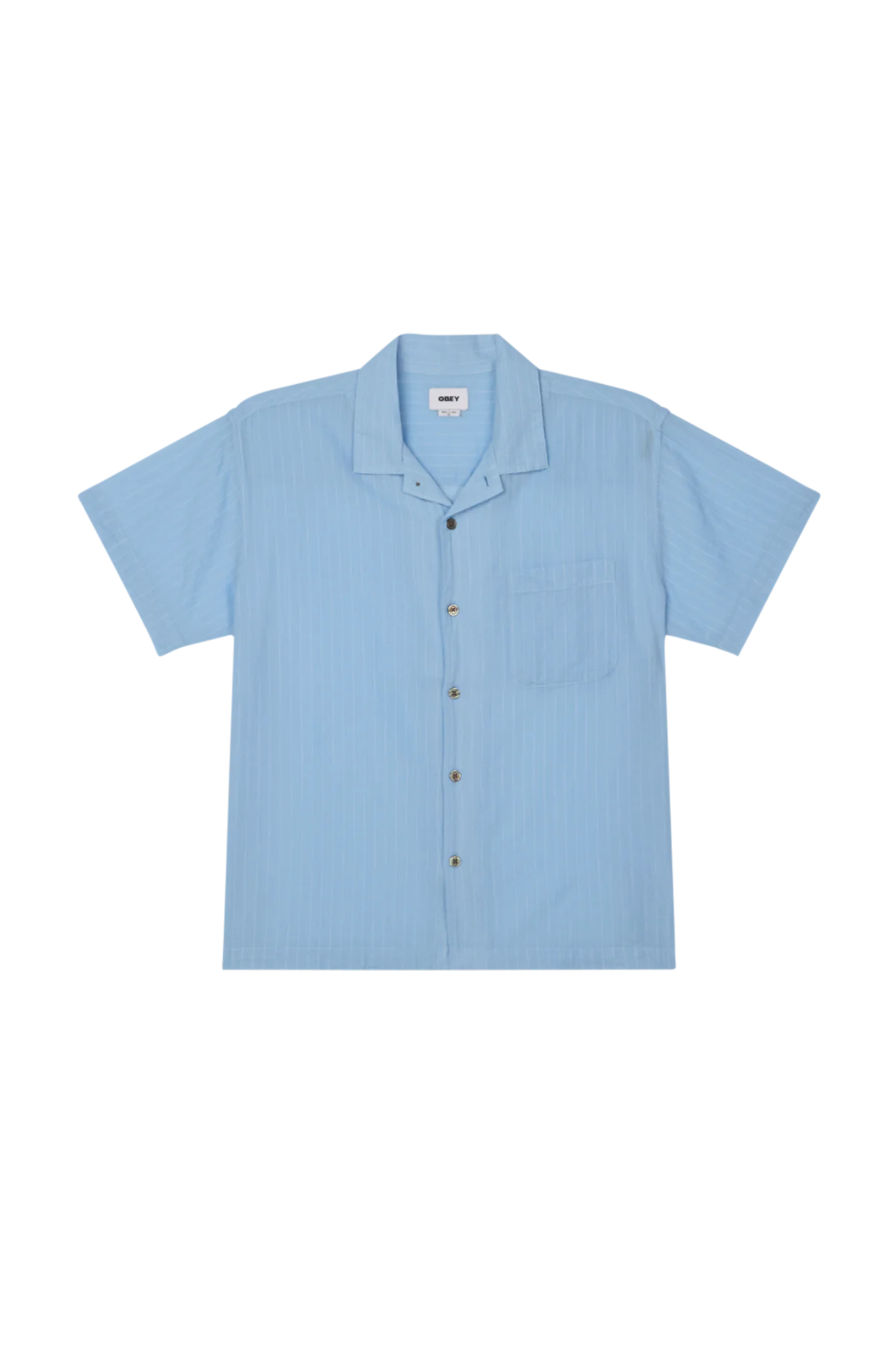 DONNIE WOVEN SHIRT - CERULEAN MULTI