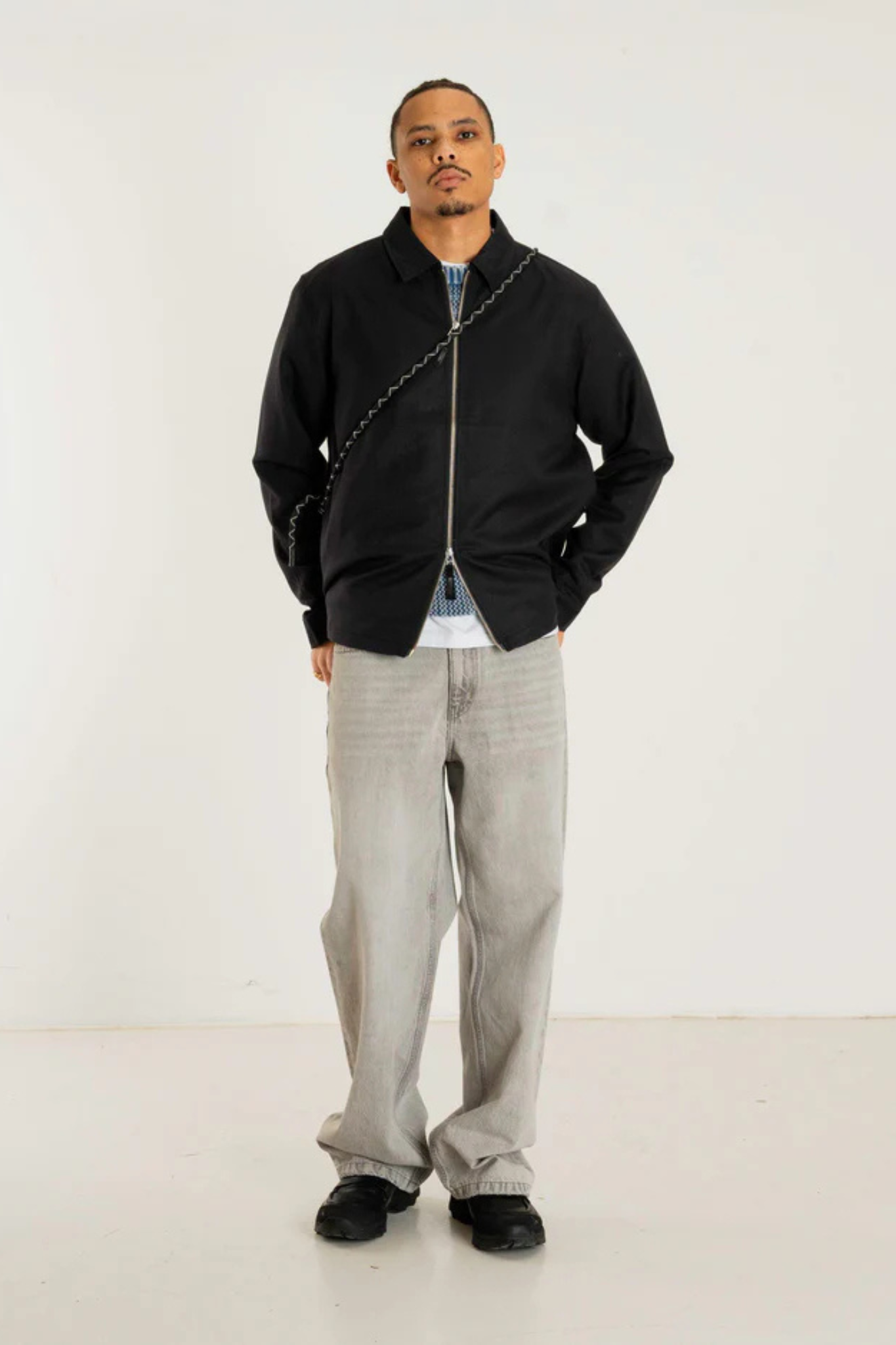 BROVE NICKEL SHIRT - BLACK