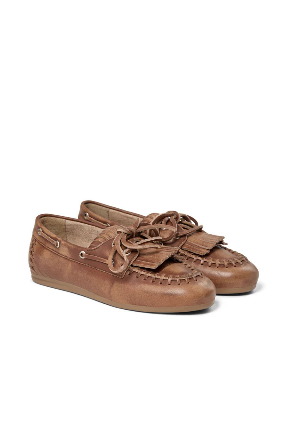 MAGDA LOAFERS - BROWN