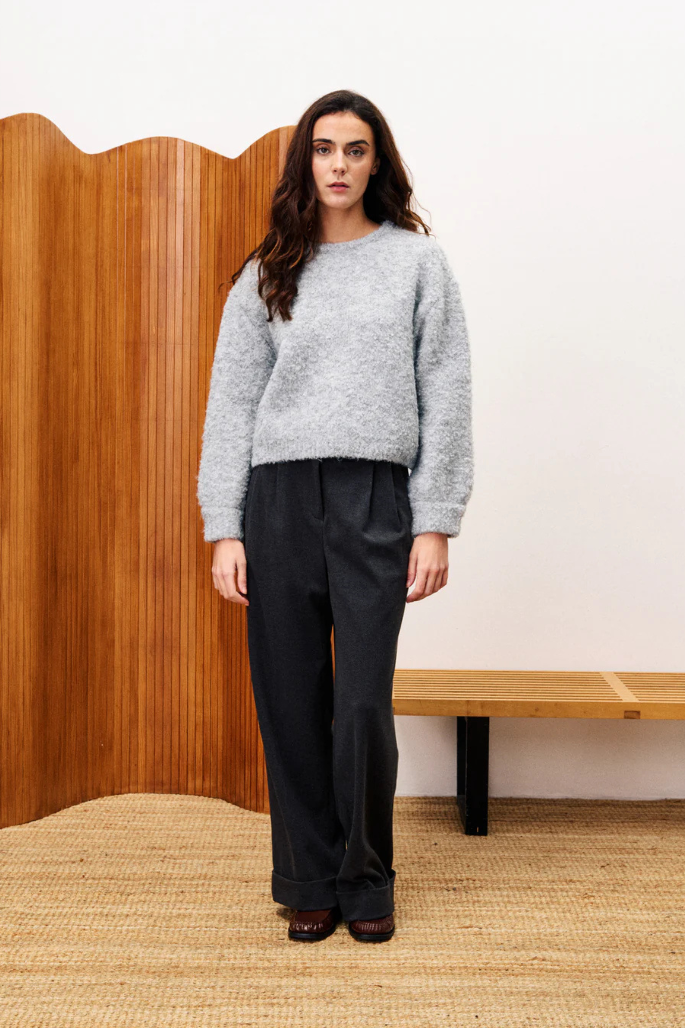 CAMELIA PULLOVER - GREY