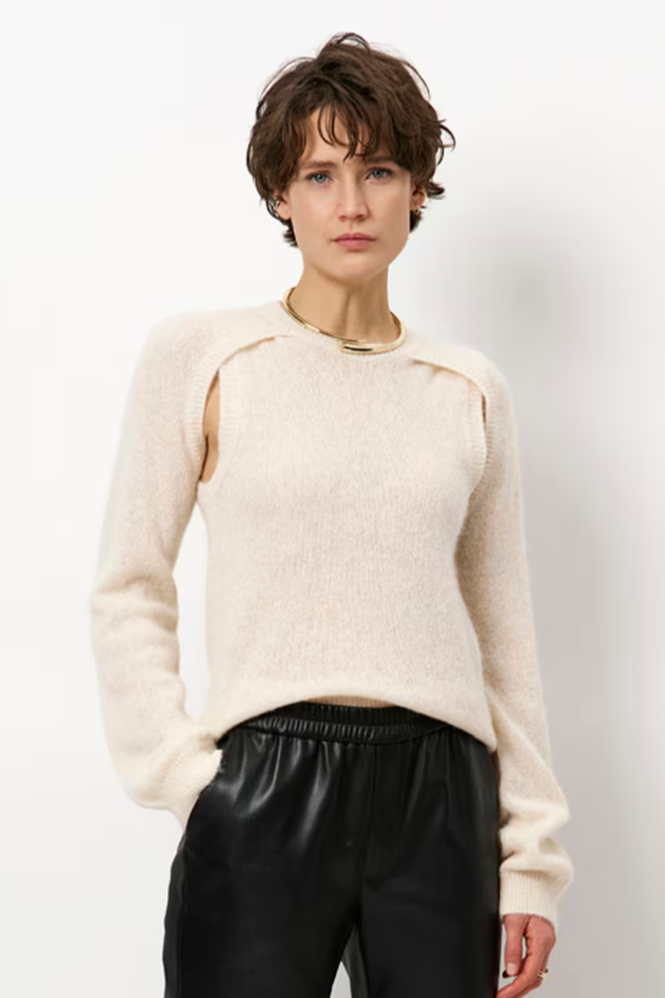 BRICE SWEATER - OATMEAL CREAM