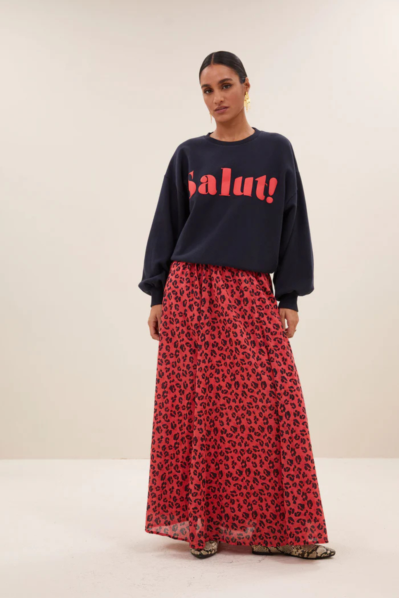 BIBI SALUT SWEATER - MIDNIGHT