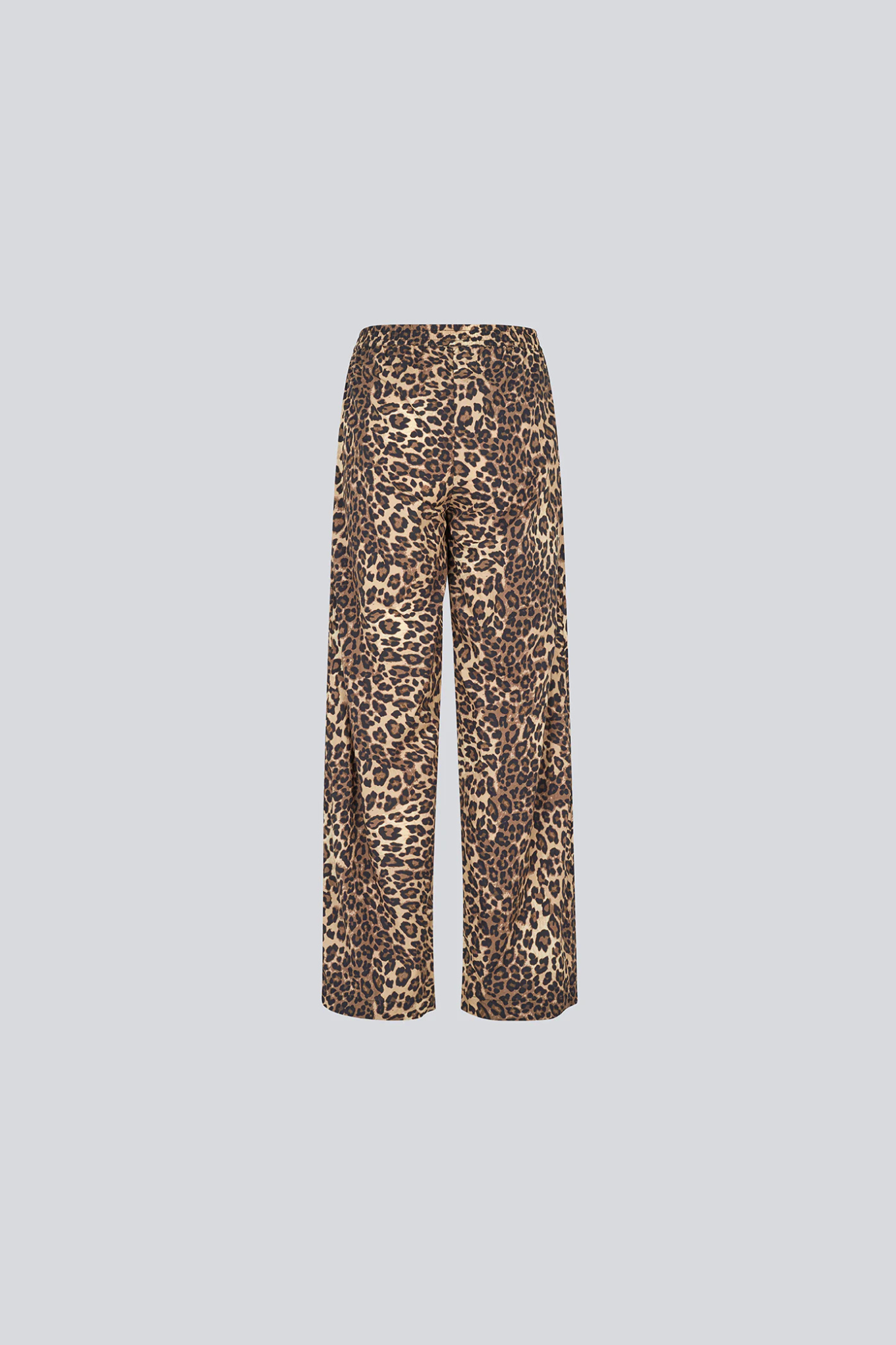 Modstrom mood print pants in leo. Back flatlay view