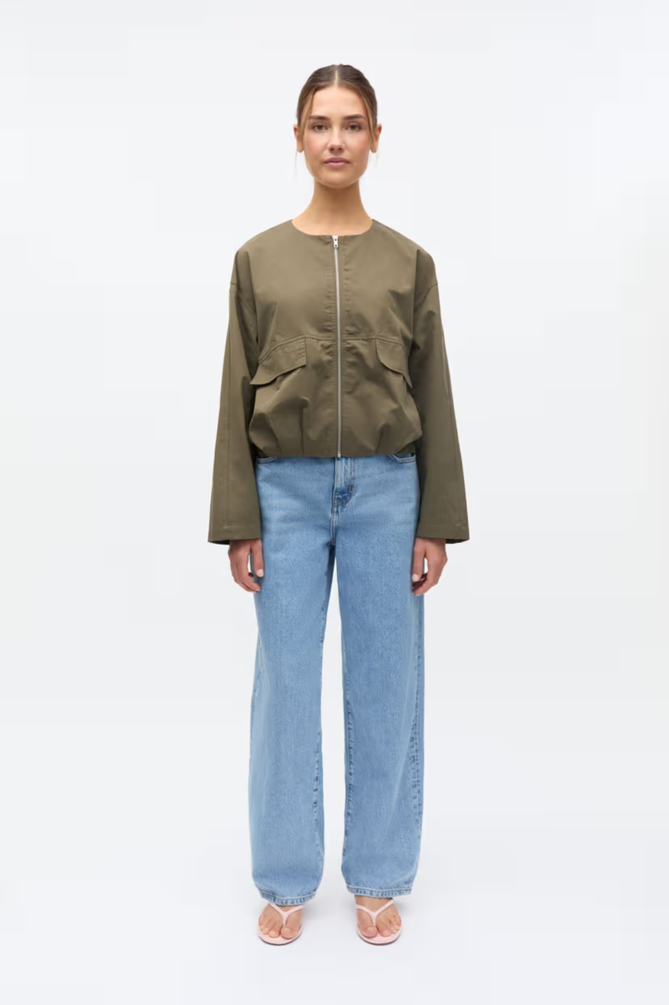 BUBBLIE JACKET - SMOKEY OLIVE