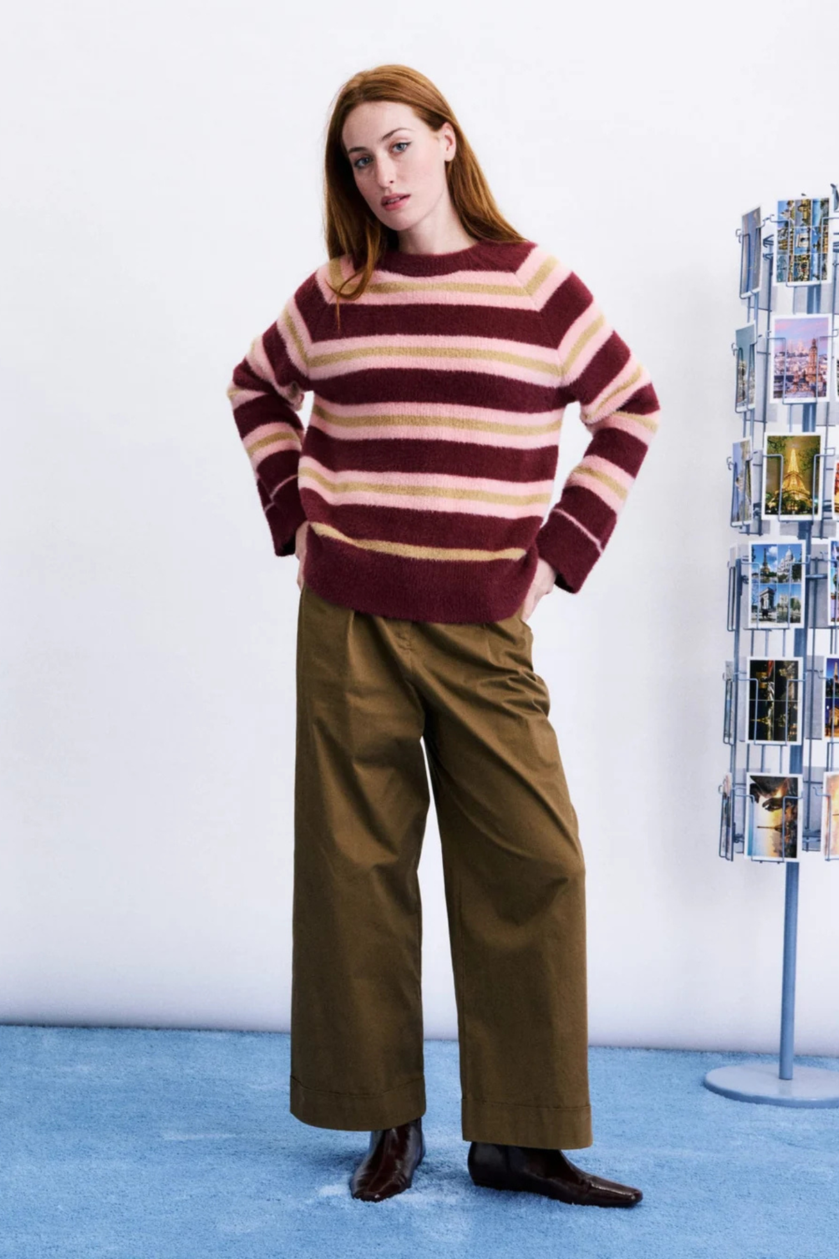 NARA PULLOVER - BORDEAUX