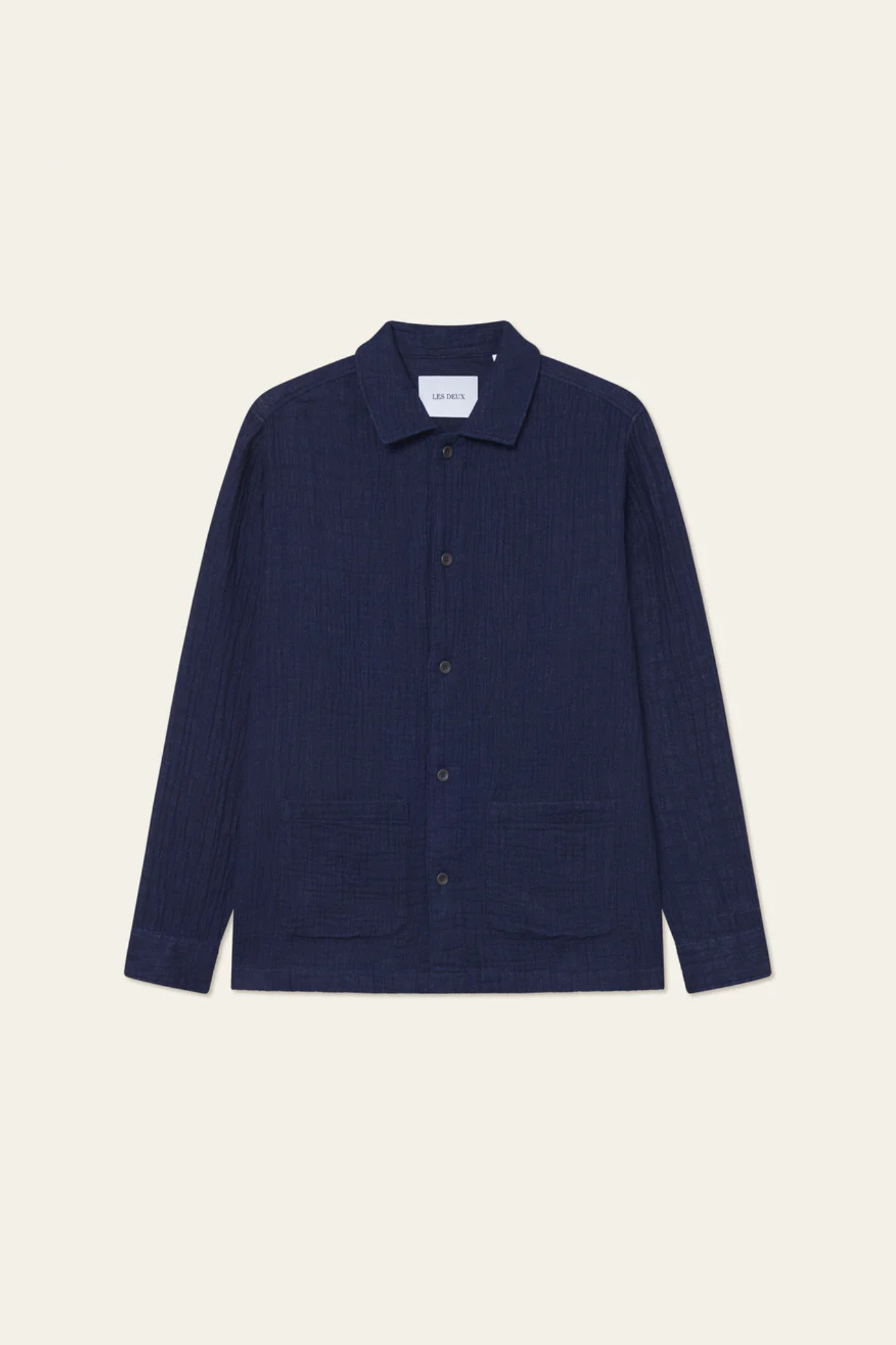 MILIAN INDIGO OVERSHIRT - DARK NAVY