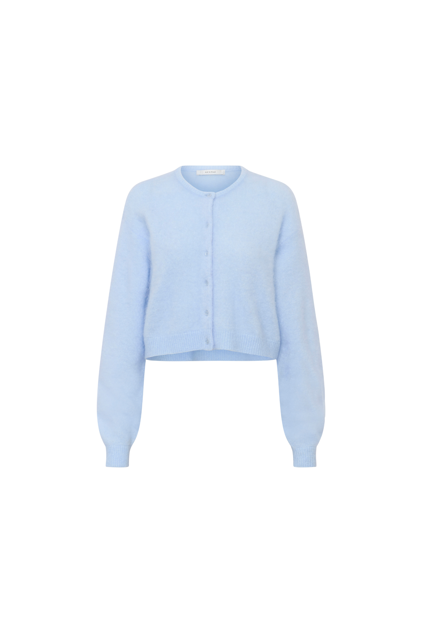 DEBBIE SHORT CARDIGAN - BLUE FINCH MELANGE