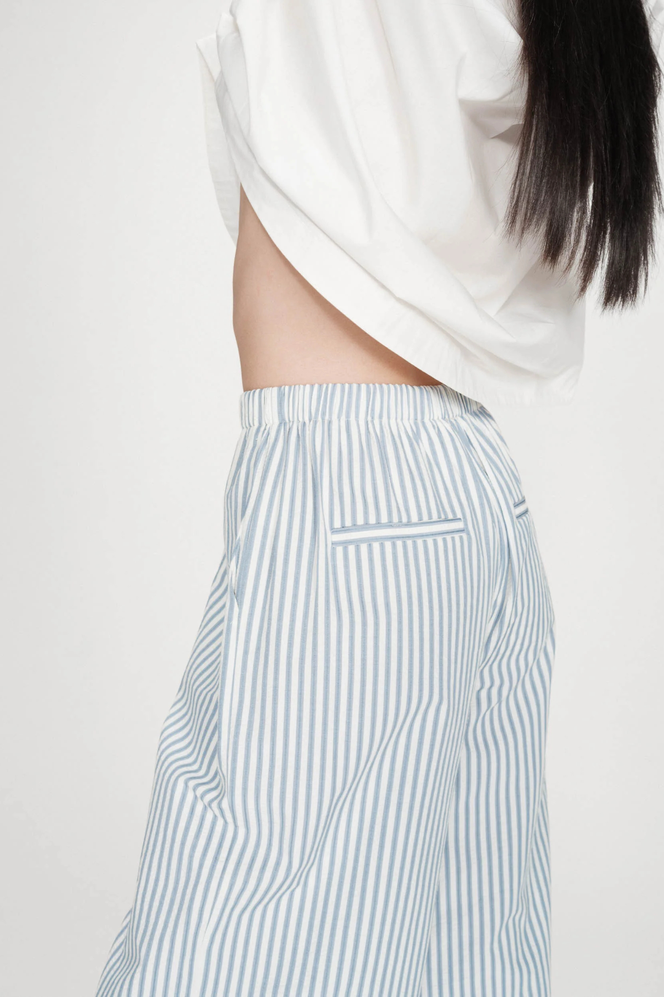 VOLUTE PANTS - BLUEBERRY