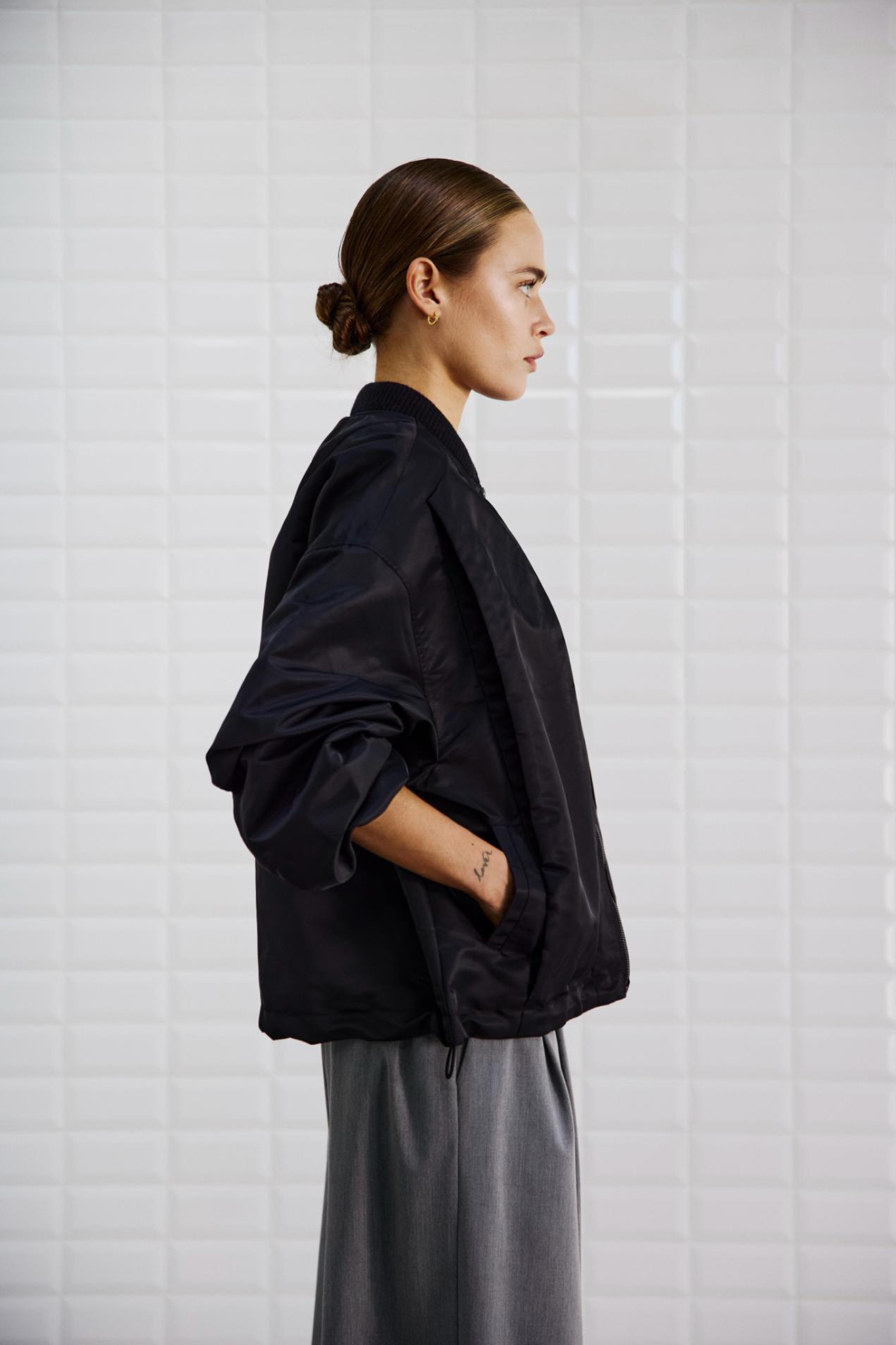 IMPERIAL BOMBER JACKET - BLACK