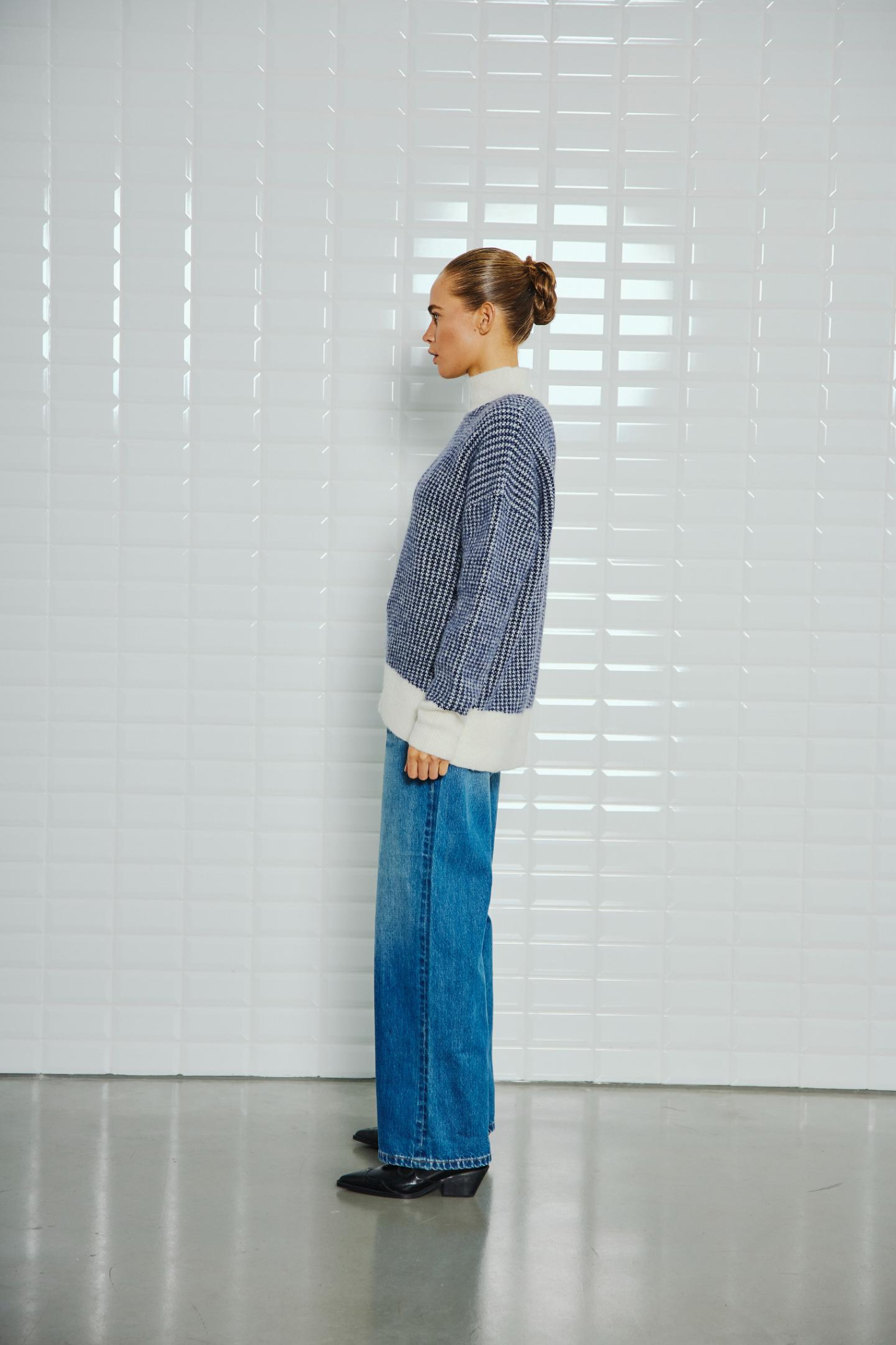 MILNA LS PULLOVER - MIDNIGHT BLUE| BIRCH HOUNDS T