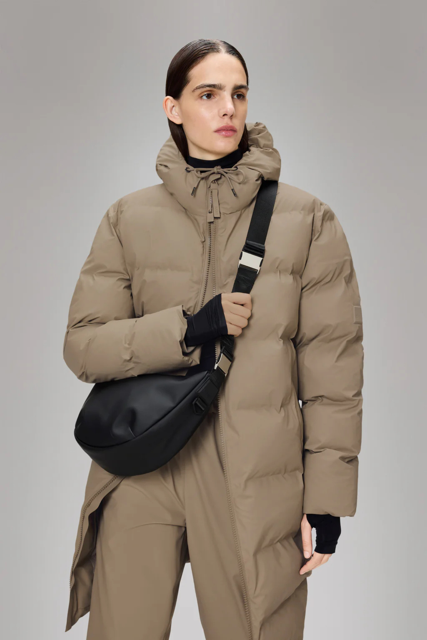 VALERA SHOULDER W3 BAG - BLACK