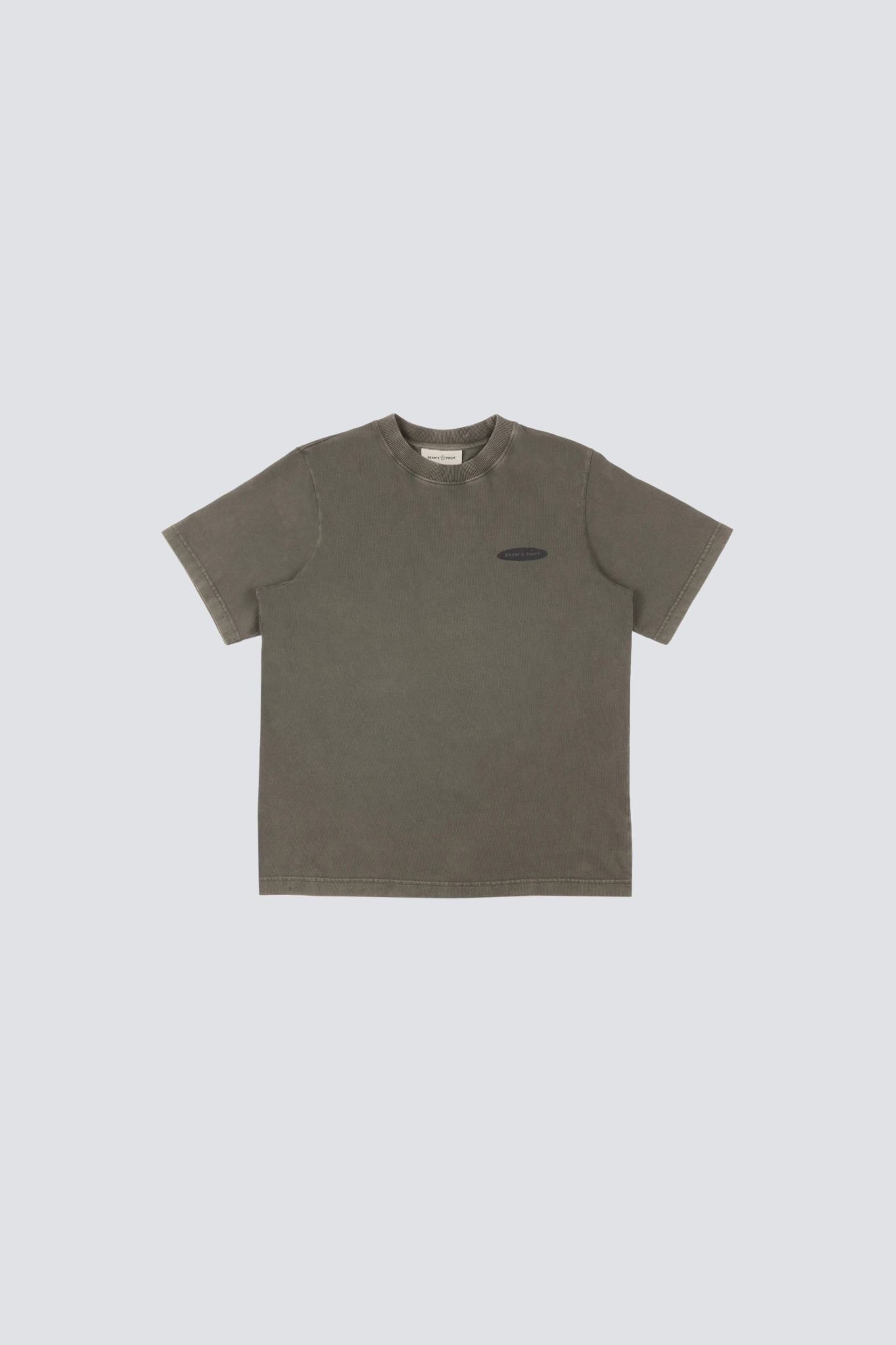 FUCK OFF T-SHIRT DISTRESSED - WASHED CHARCOAL