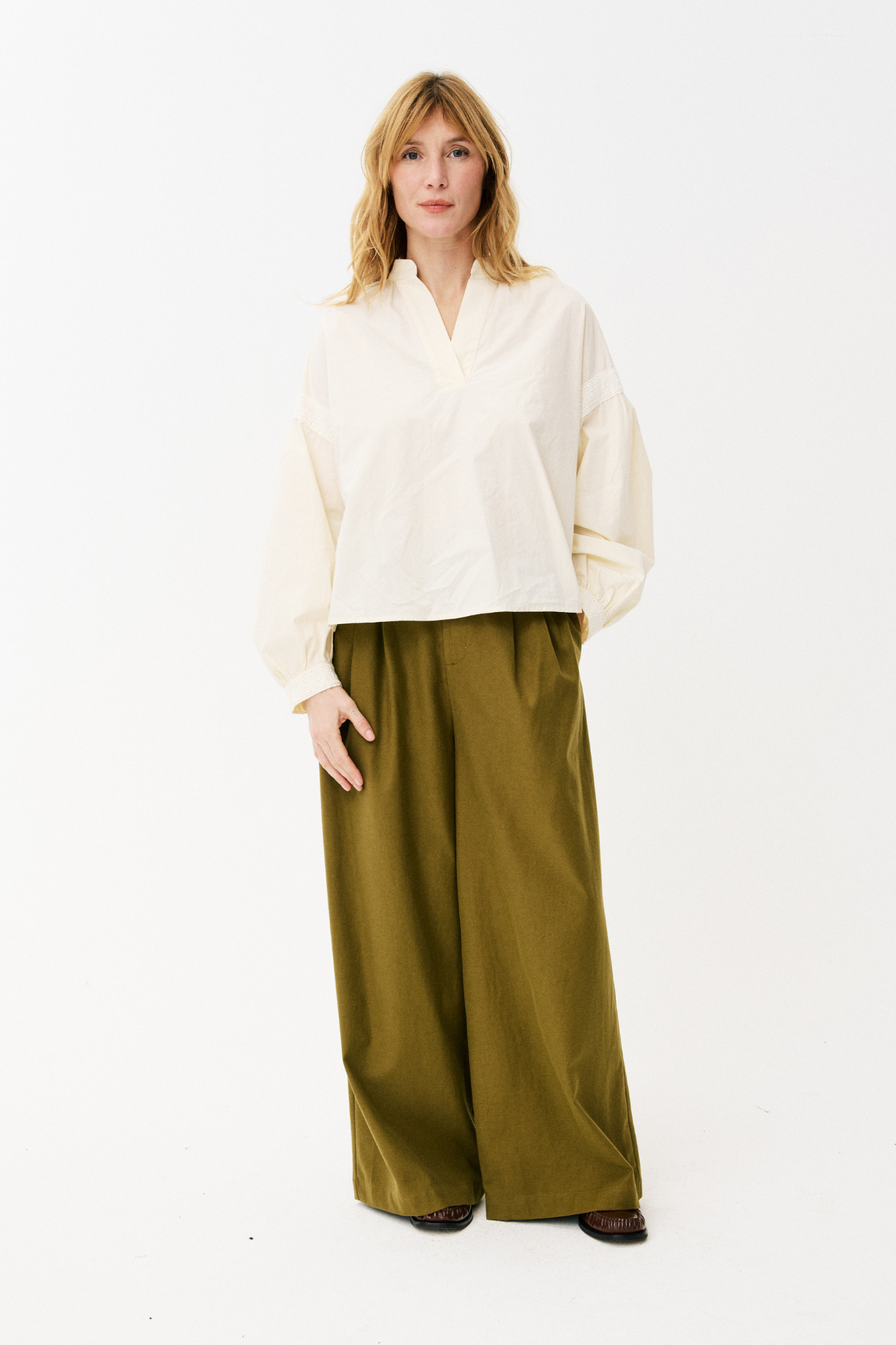 PHYBIE PANTS - KHAKI