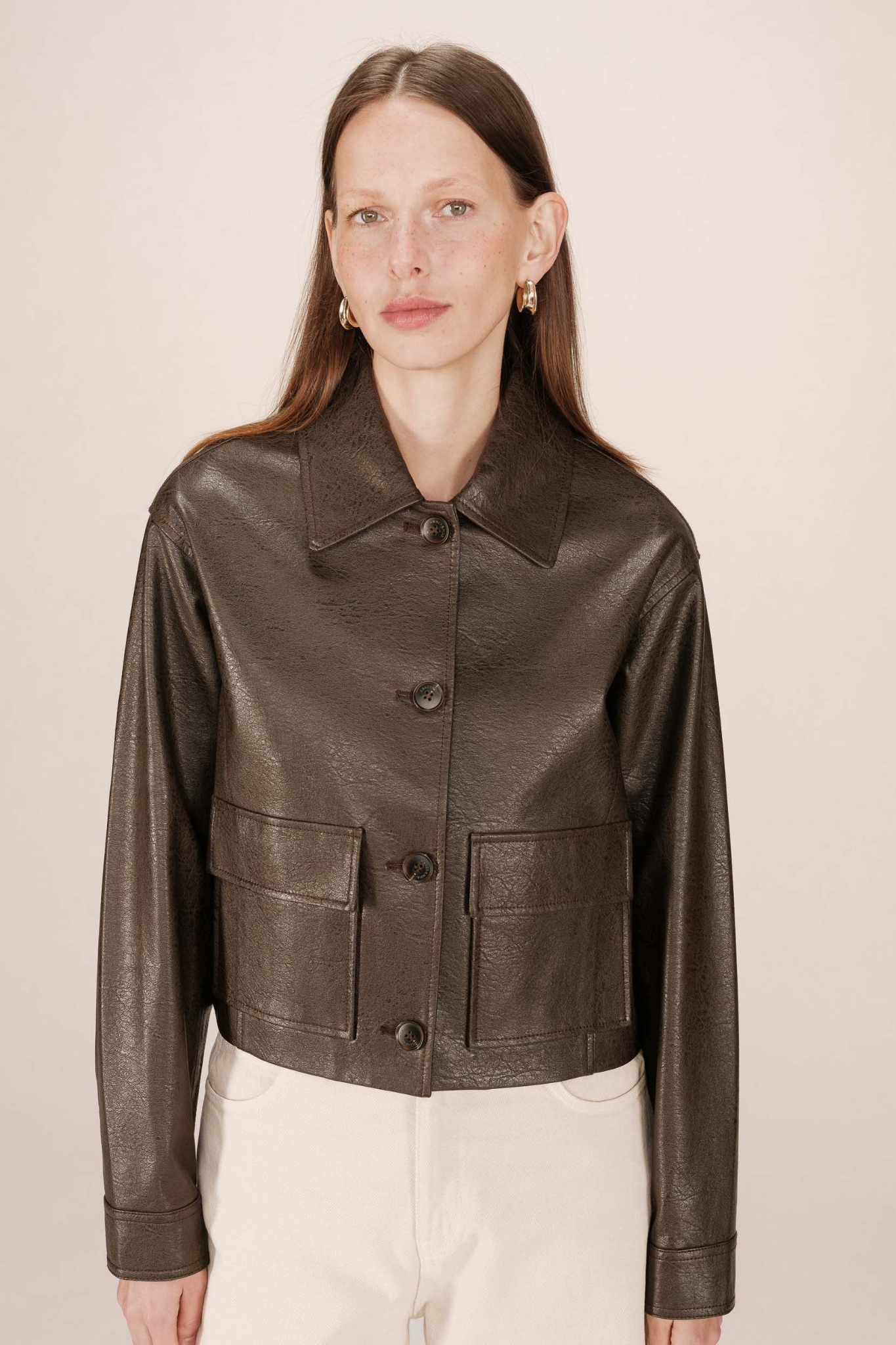 SOLANGE JACKET - CHOCOLAT