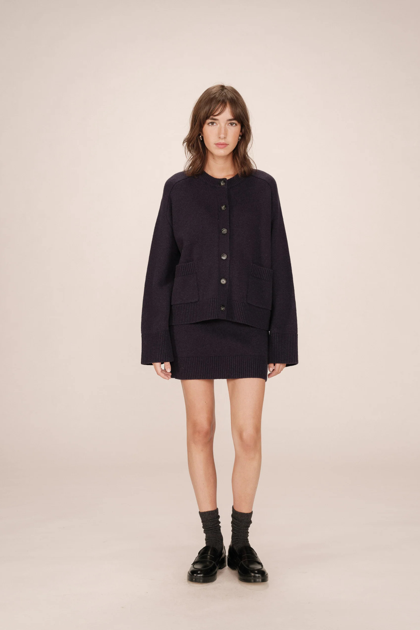 SANSON CARDIGAN - MARINE