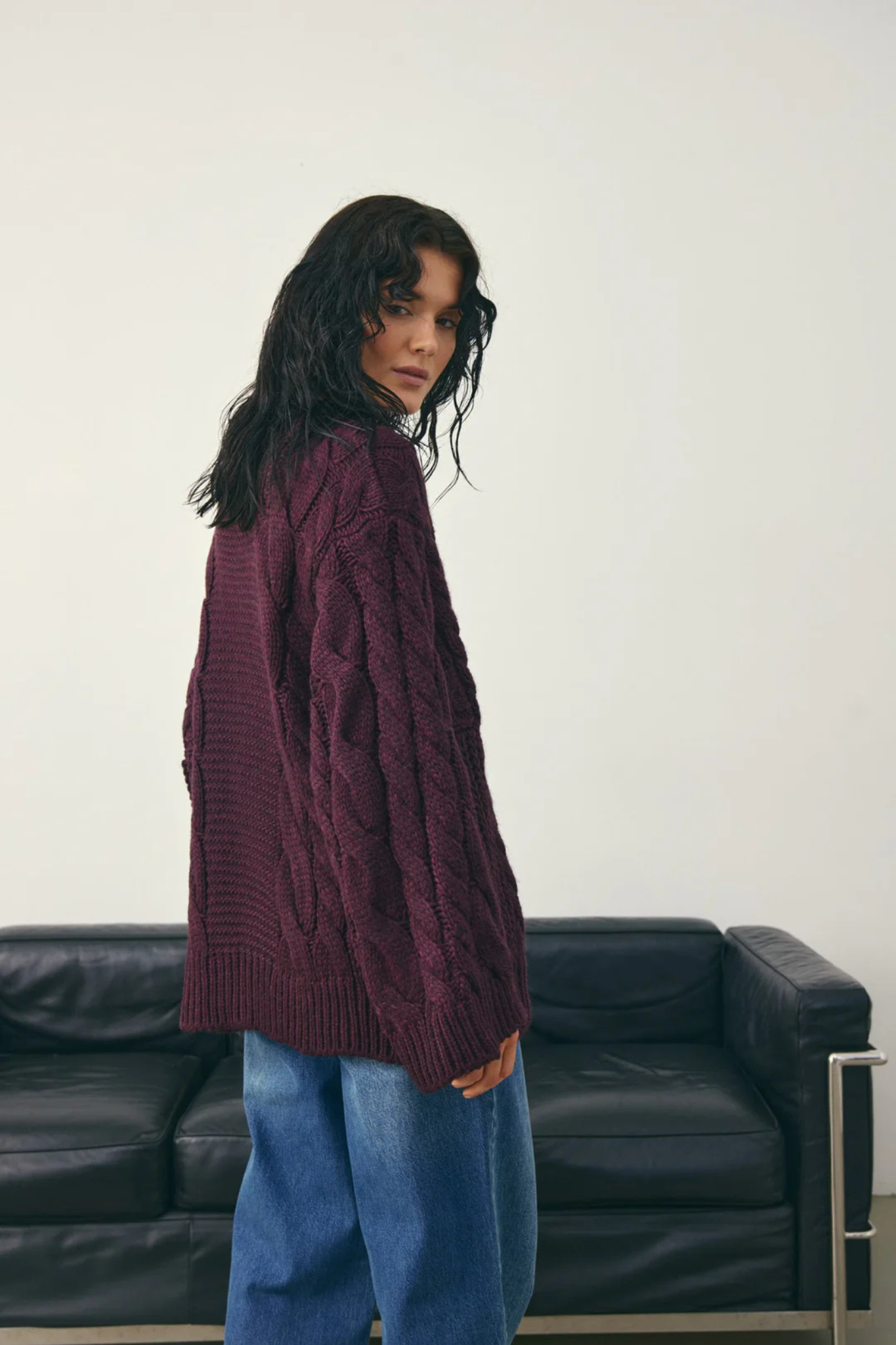 LISBETH KNIT - BORDEAUX