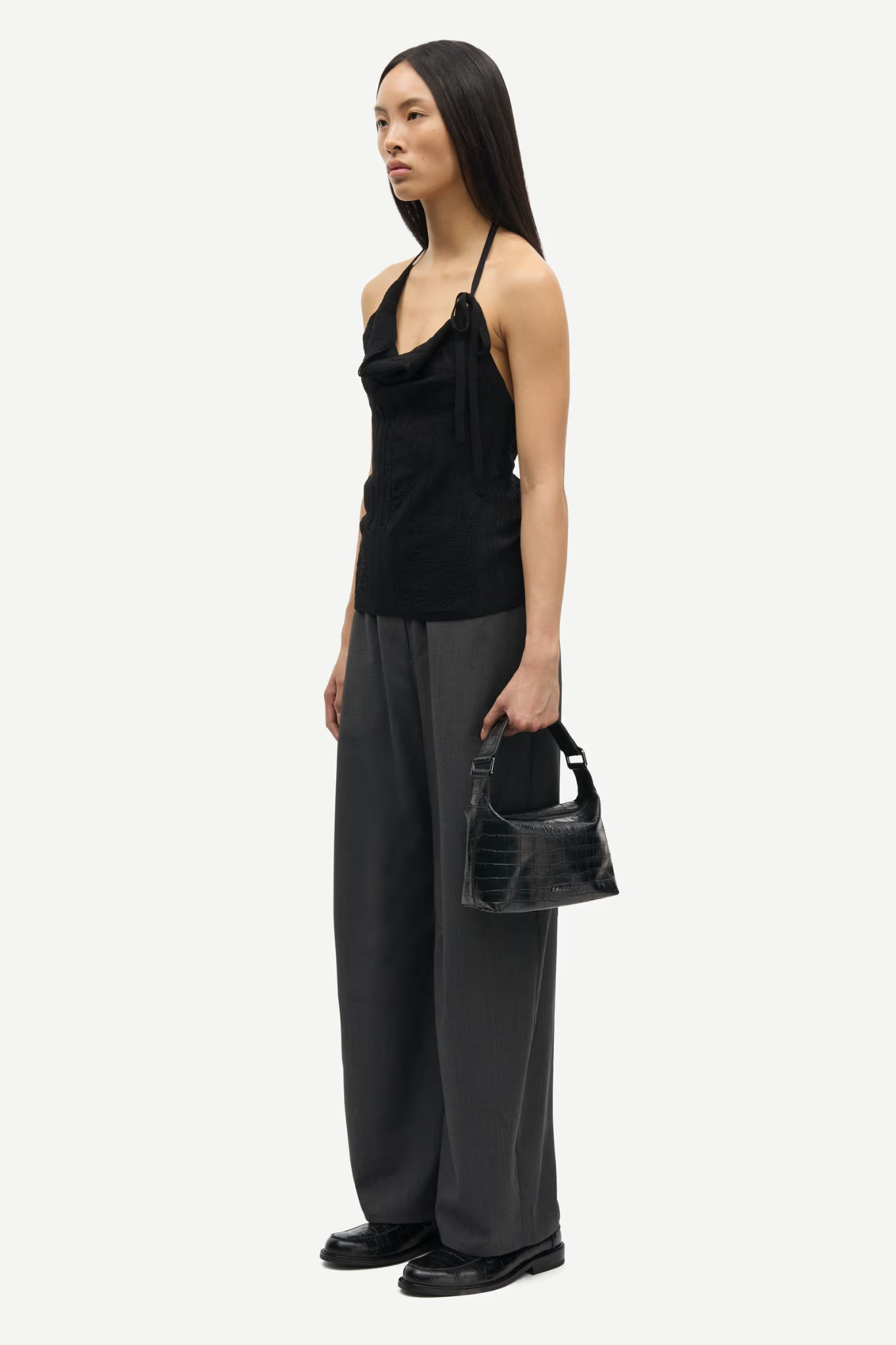 ROKO PANTS - DARK GREY MEL