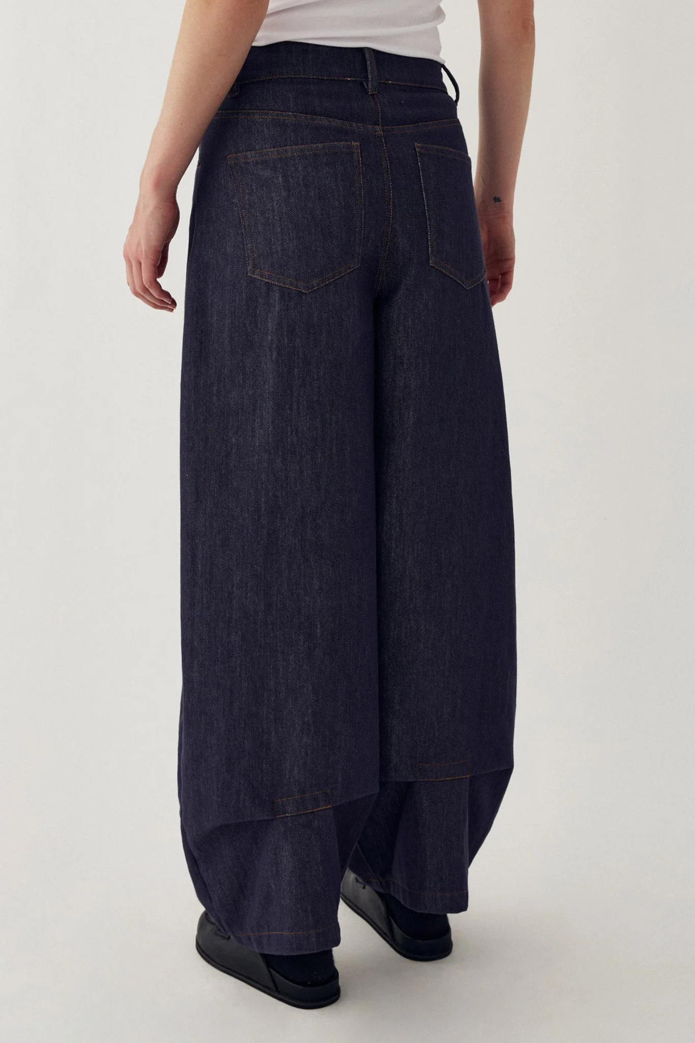 MICHIYO MW JEANS - BLUE RINSE WASH