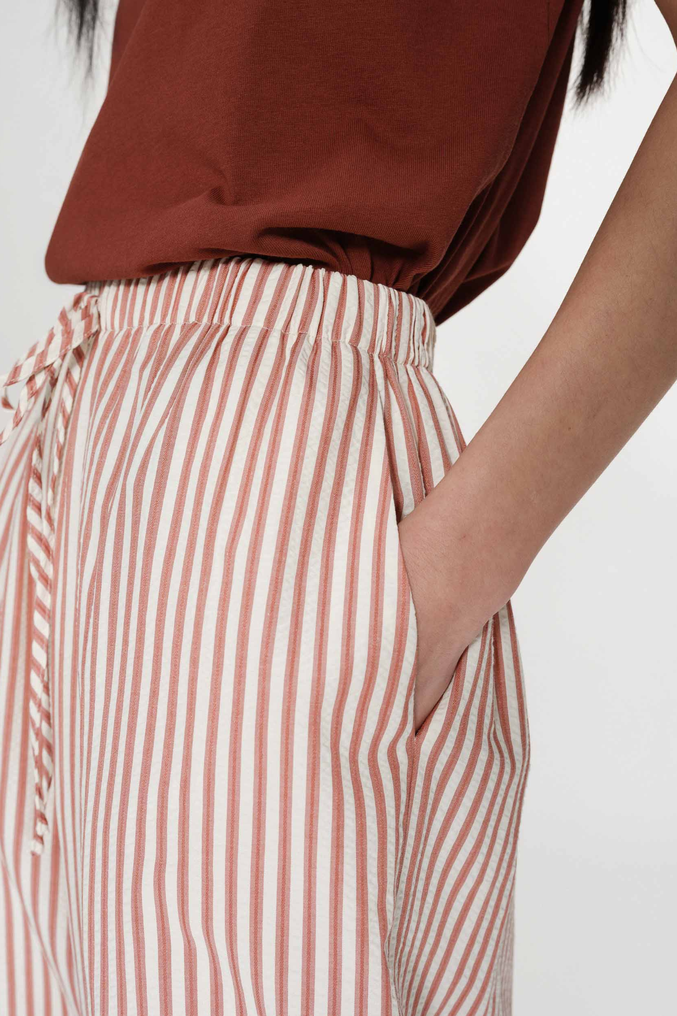 VOLUTE PANTS - CORAIL