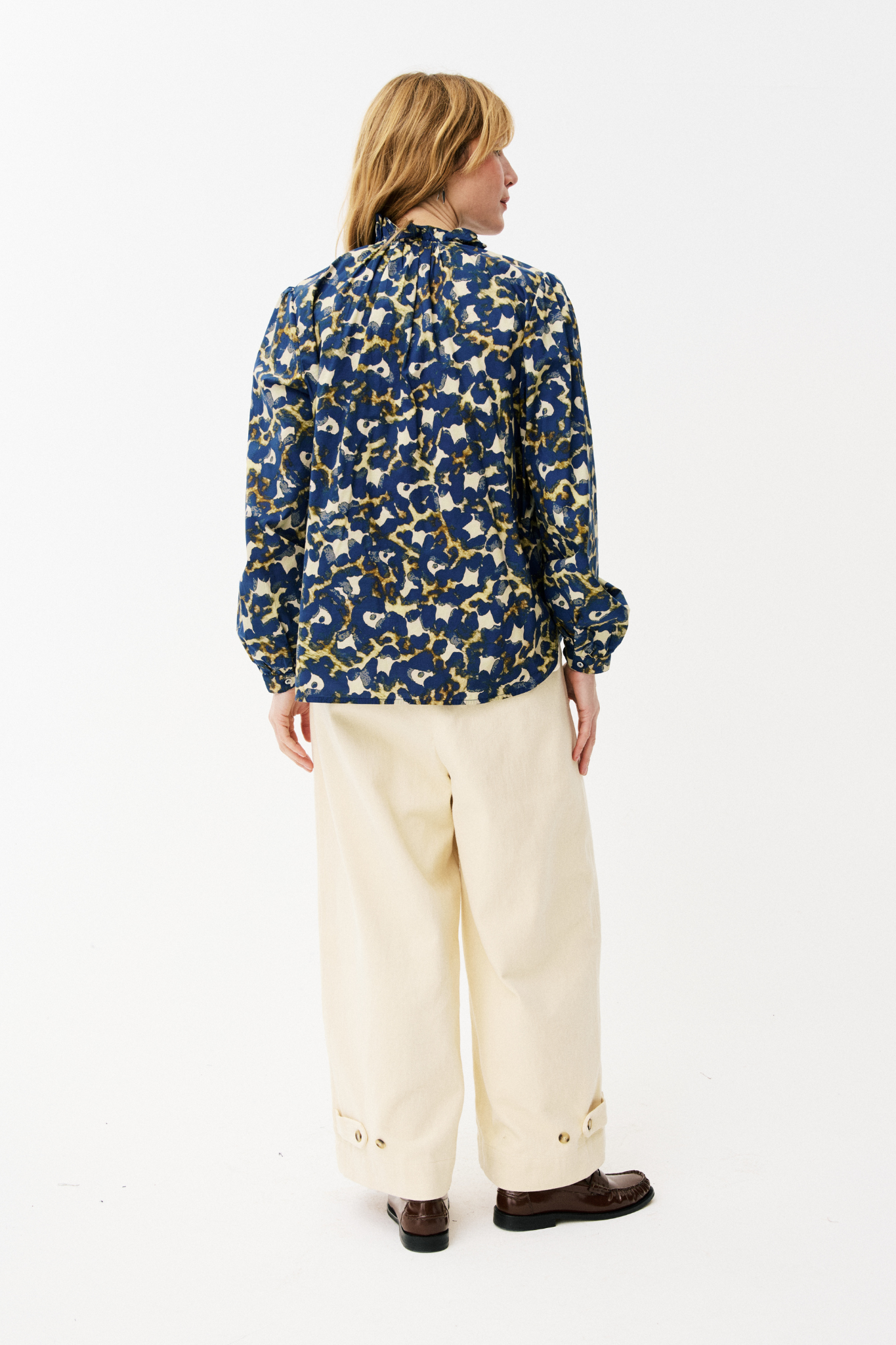 CHRYSLAINE SHIRT - BLUE
