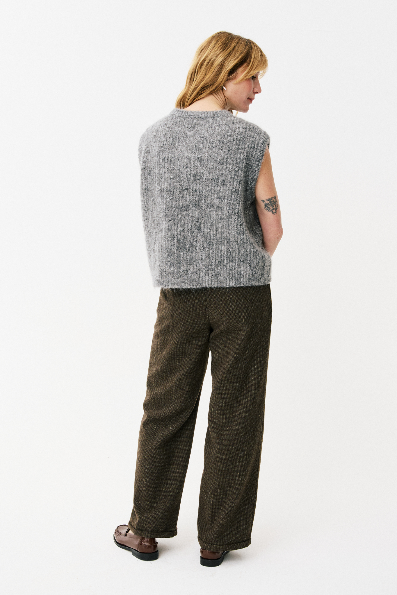 SHANA PANTS - ICE BROWN