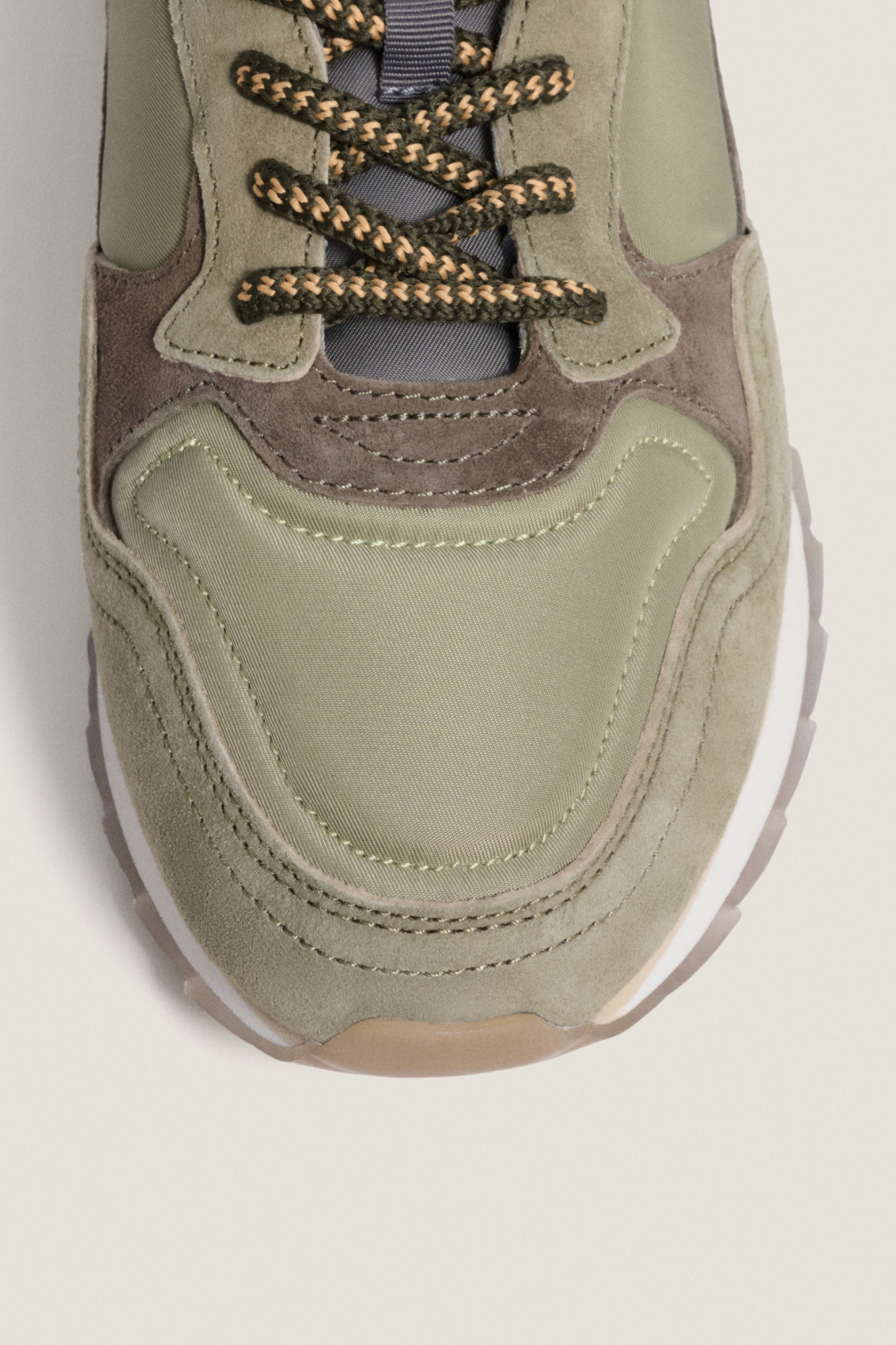 BREMEN SNEAKERS - GREEN/BEIGE/GREY