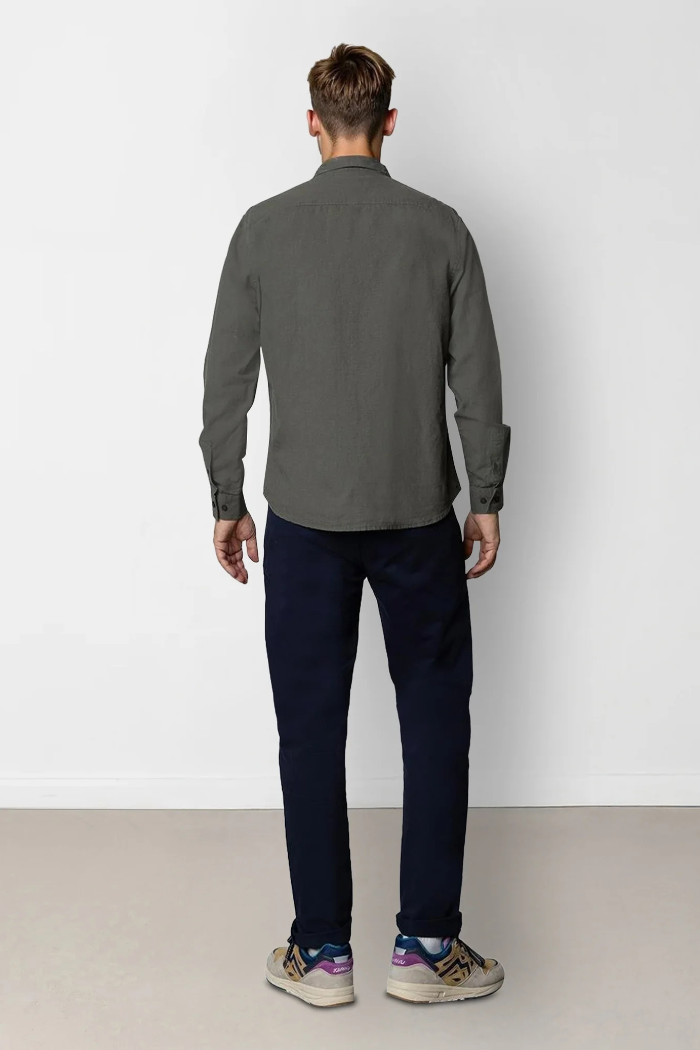 LUCA SHIRT L/S - ARMY