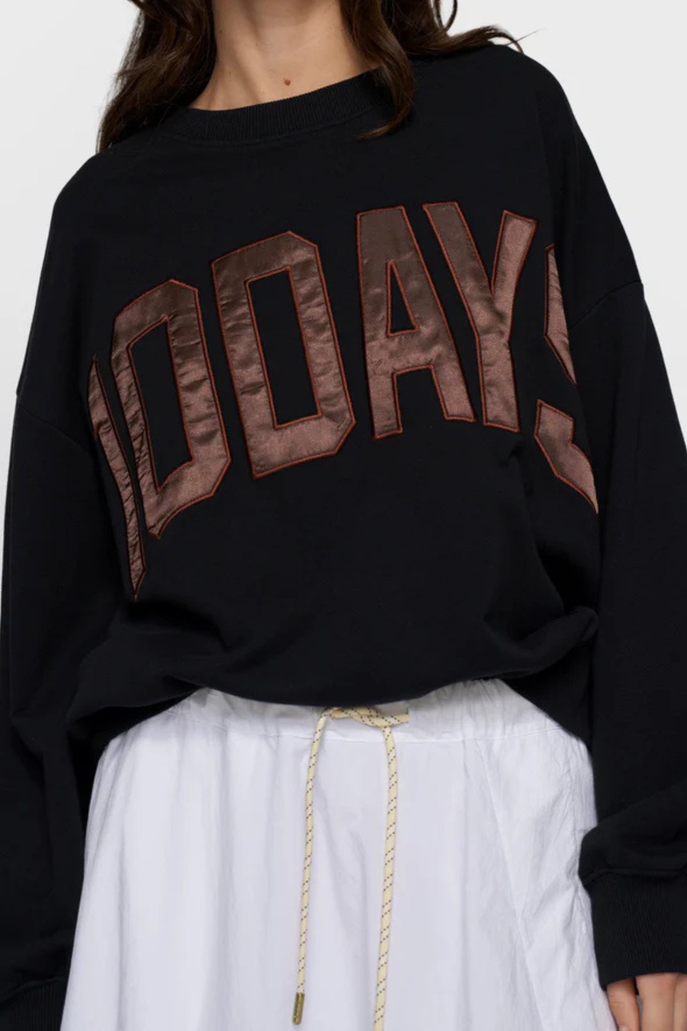 10DAYS SWEATER - BLACK