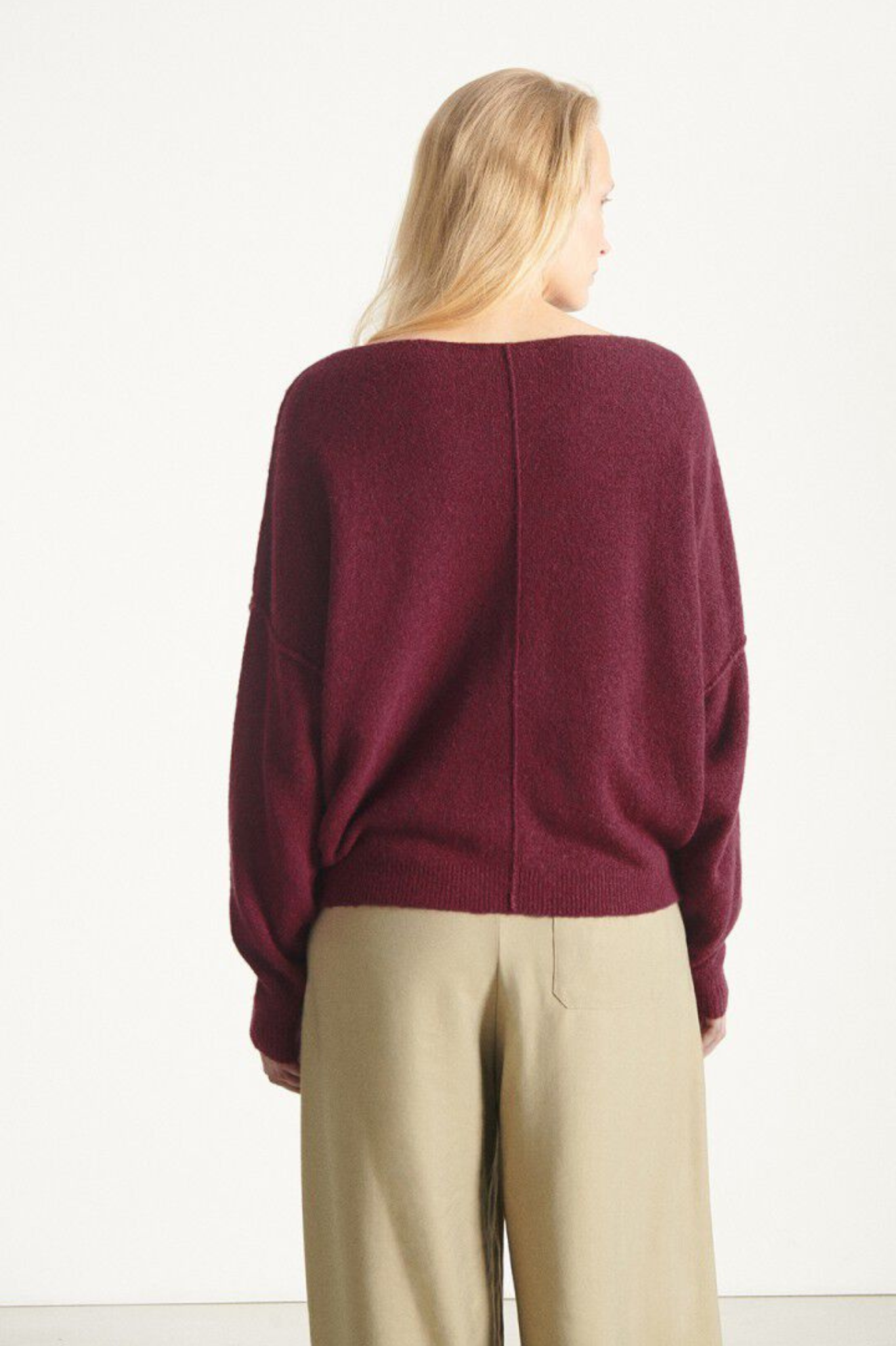 DAMSVILLE KNIT - GRAPPE MELANGE