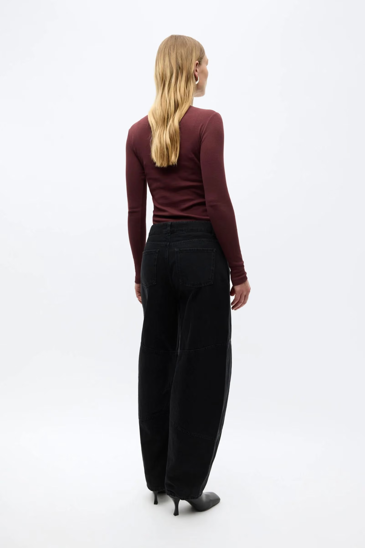 BILLIE SEAM JEANS - WASHED BLACK