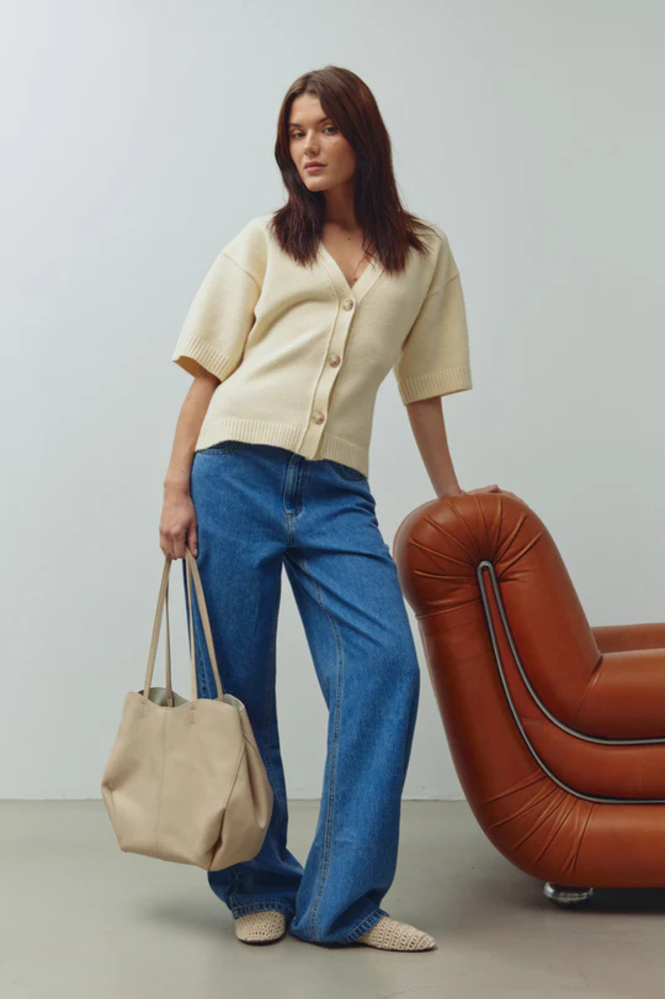 KATY MW JEANS - BLUE WASH