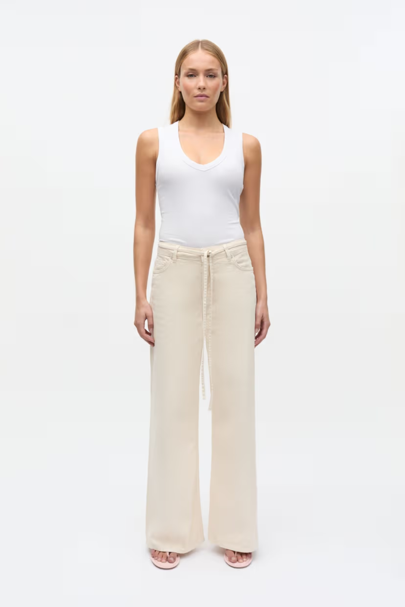 BROOKLYN JEANS - ECRU